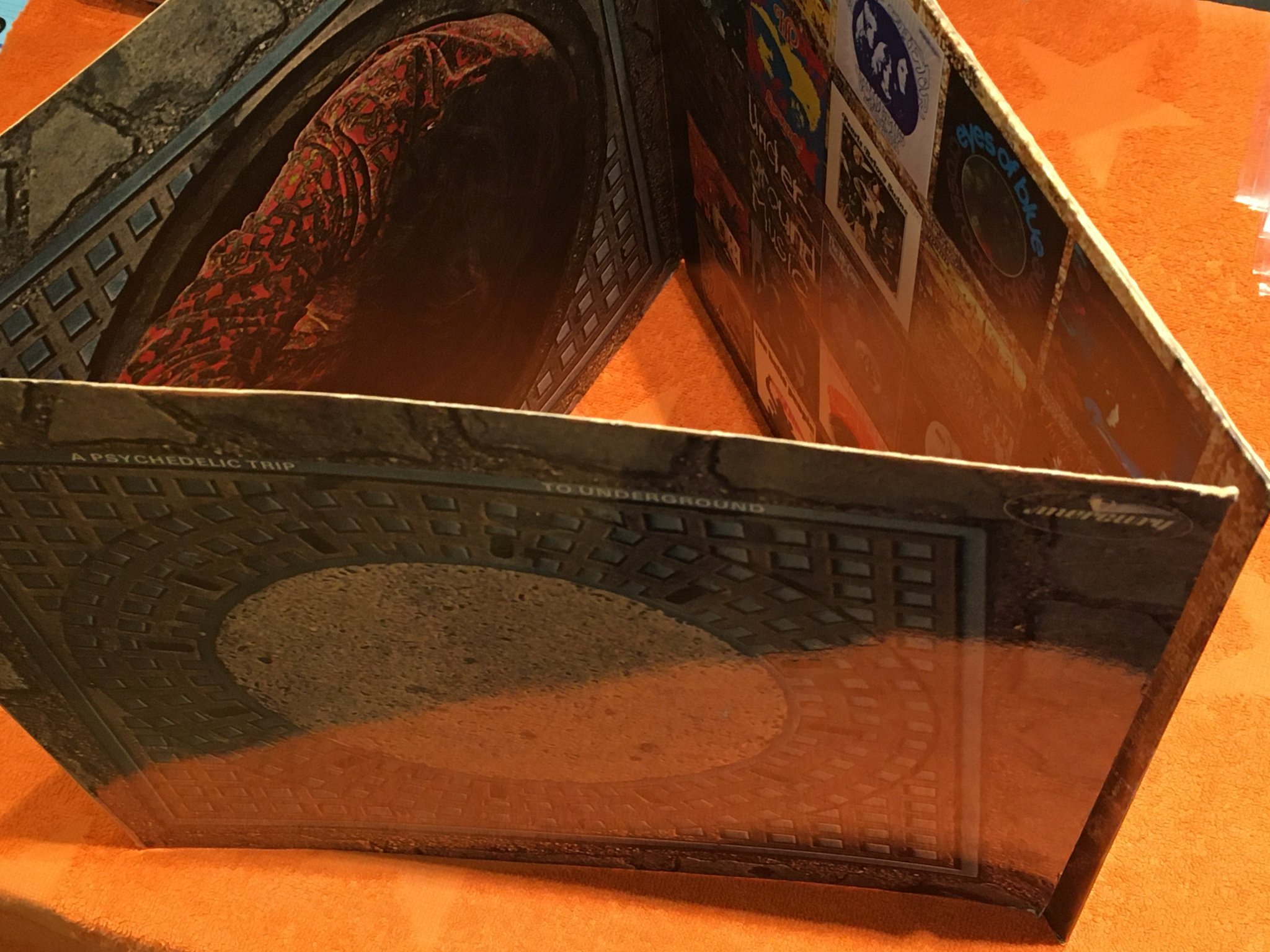 Omslagsbild för skivan V/A a psychedelic trip to underground LP -69 Ger MERCURY 88 436 DY