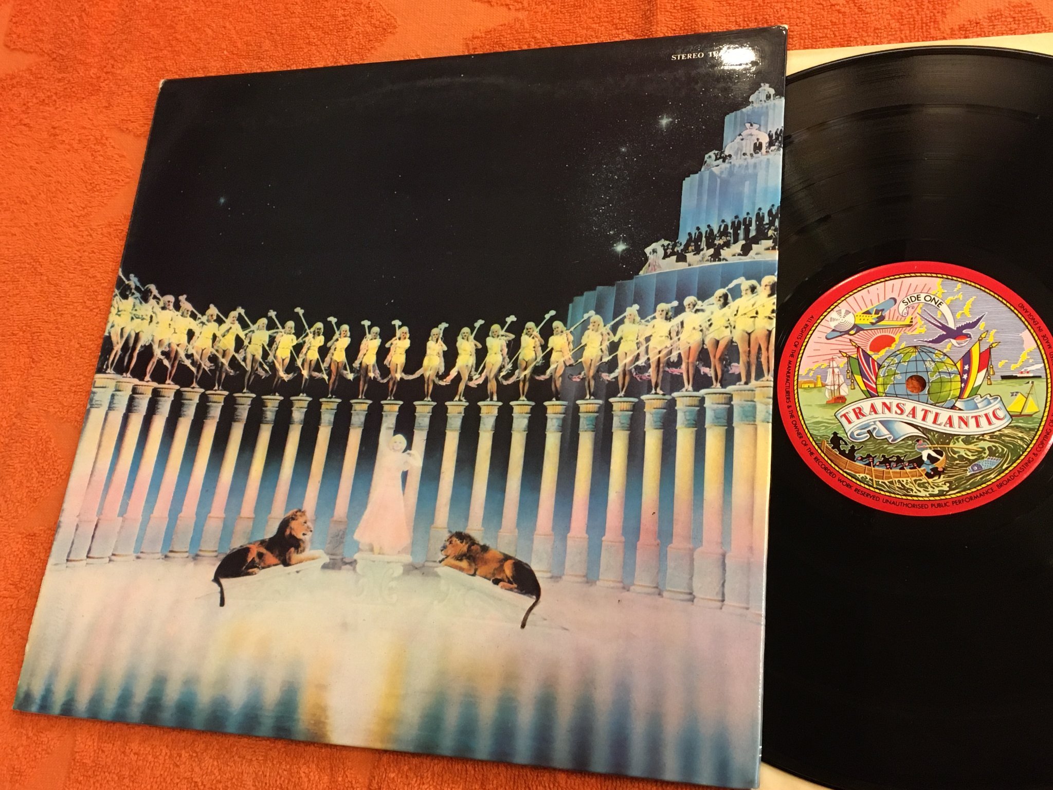 Omslagsbild för skivan STRAY Saturday morning pictures LP -71 TRANSLANTIC TRA 248 