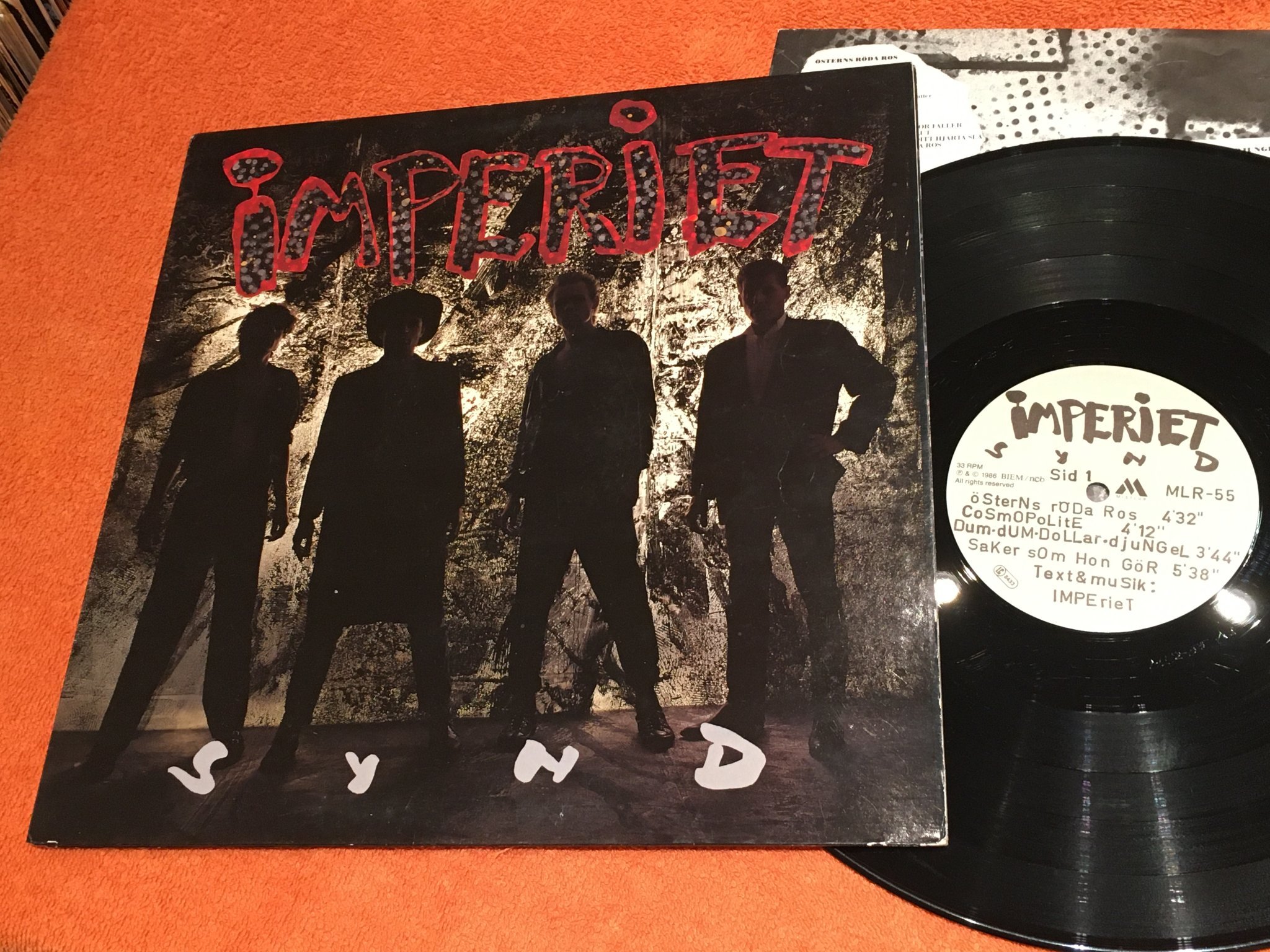 Omslagsbild för skivan 2 st IMPERIET album I BRA SKICK