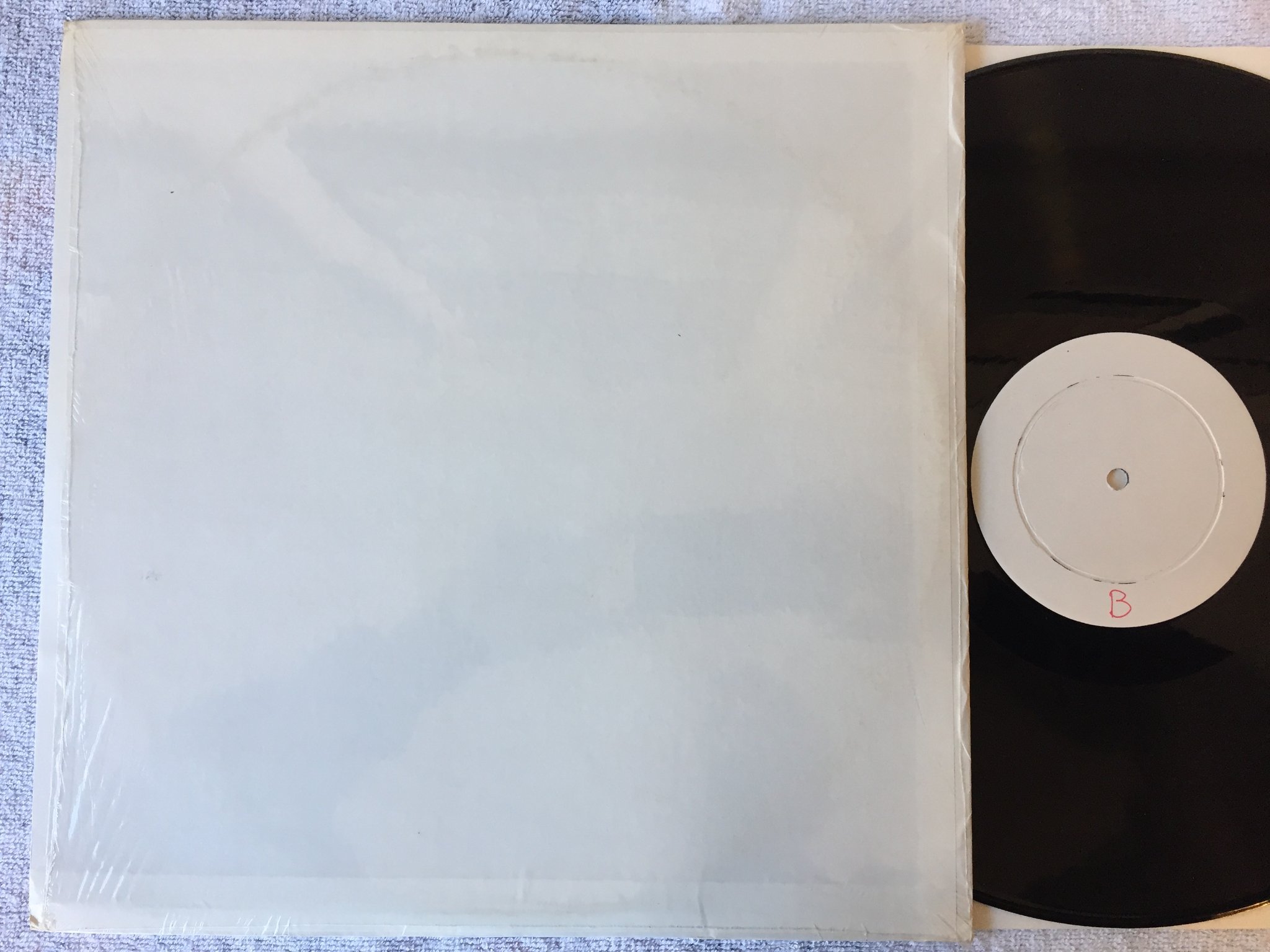 Omslagsbild för skivan THE ALLMAN BROTHERS LP blank labels 