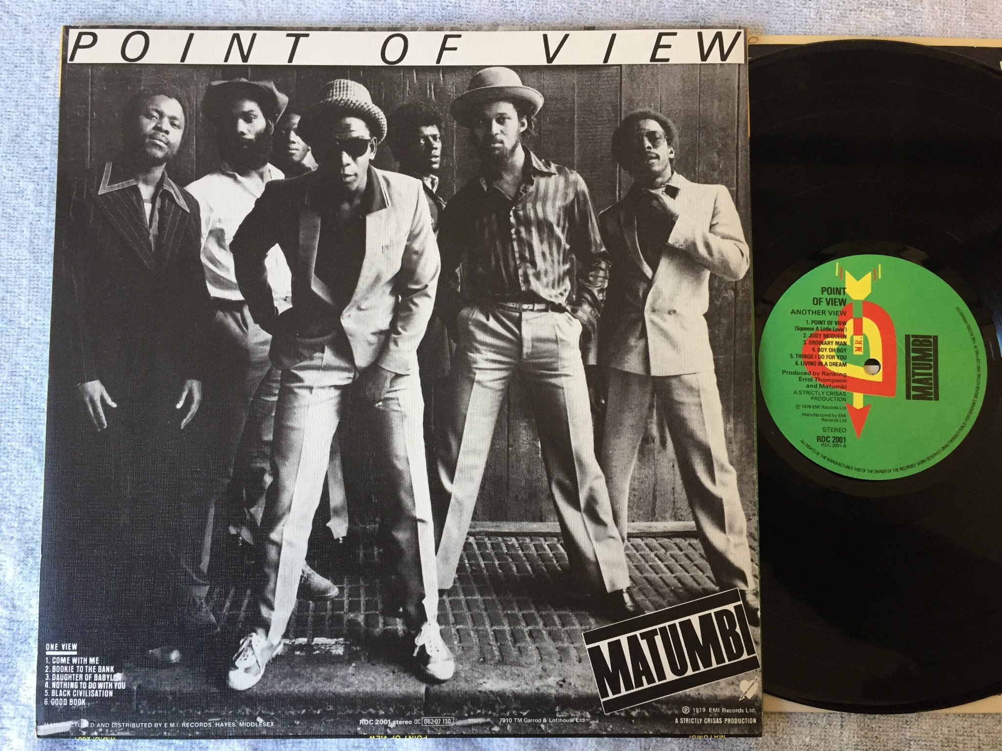 Omslagsbild för skivan POINT OF VIEW another view LP -79 UK EMI RDC 2001