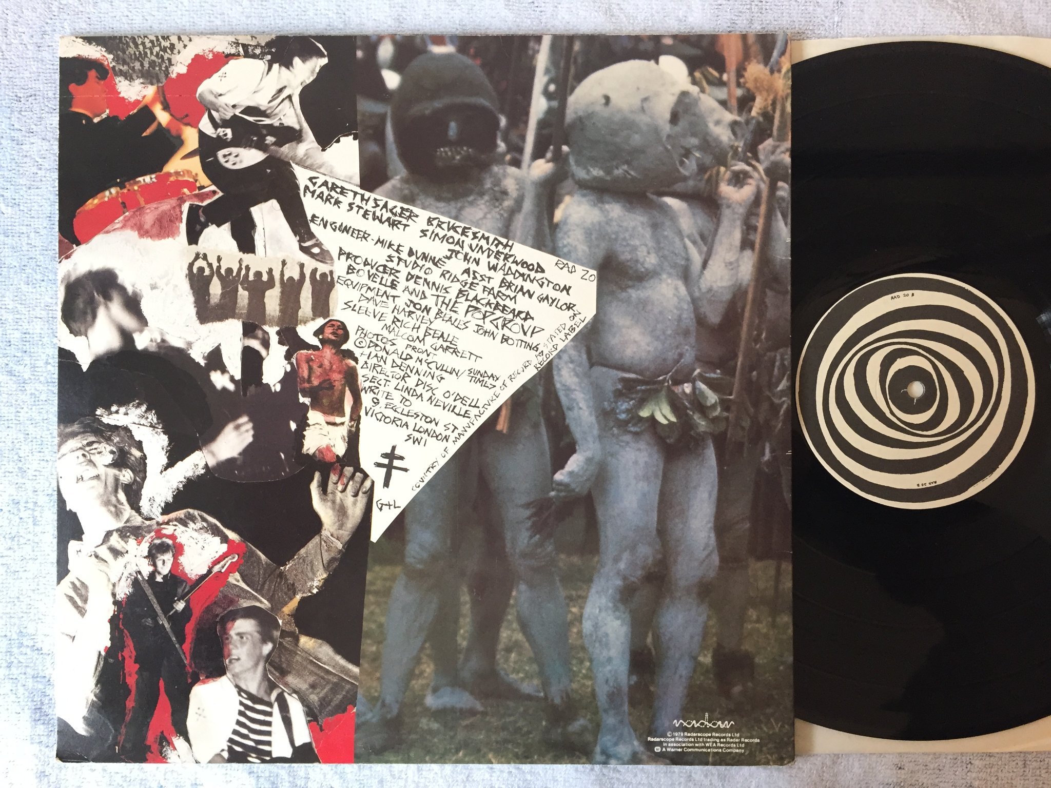 Omslagsbild för skivan THE POP GROUP – Y LP -79 UK RADAR RAD 20 w/ POSTER rare ! ! !