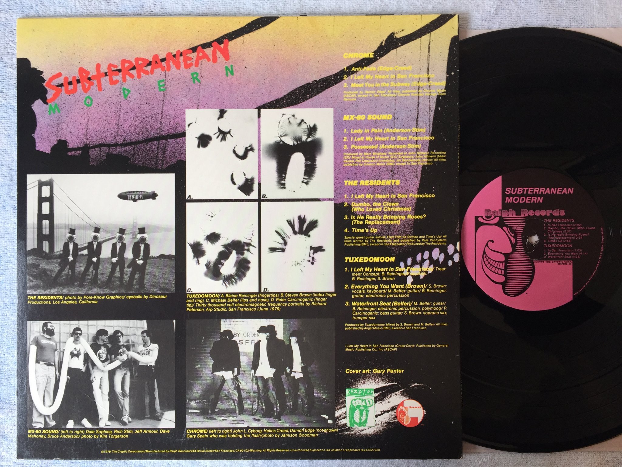 Omslagsbild för skivan V/A  SUBTERRANEAN MODERN LP 79 US RALPH SM7908