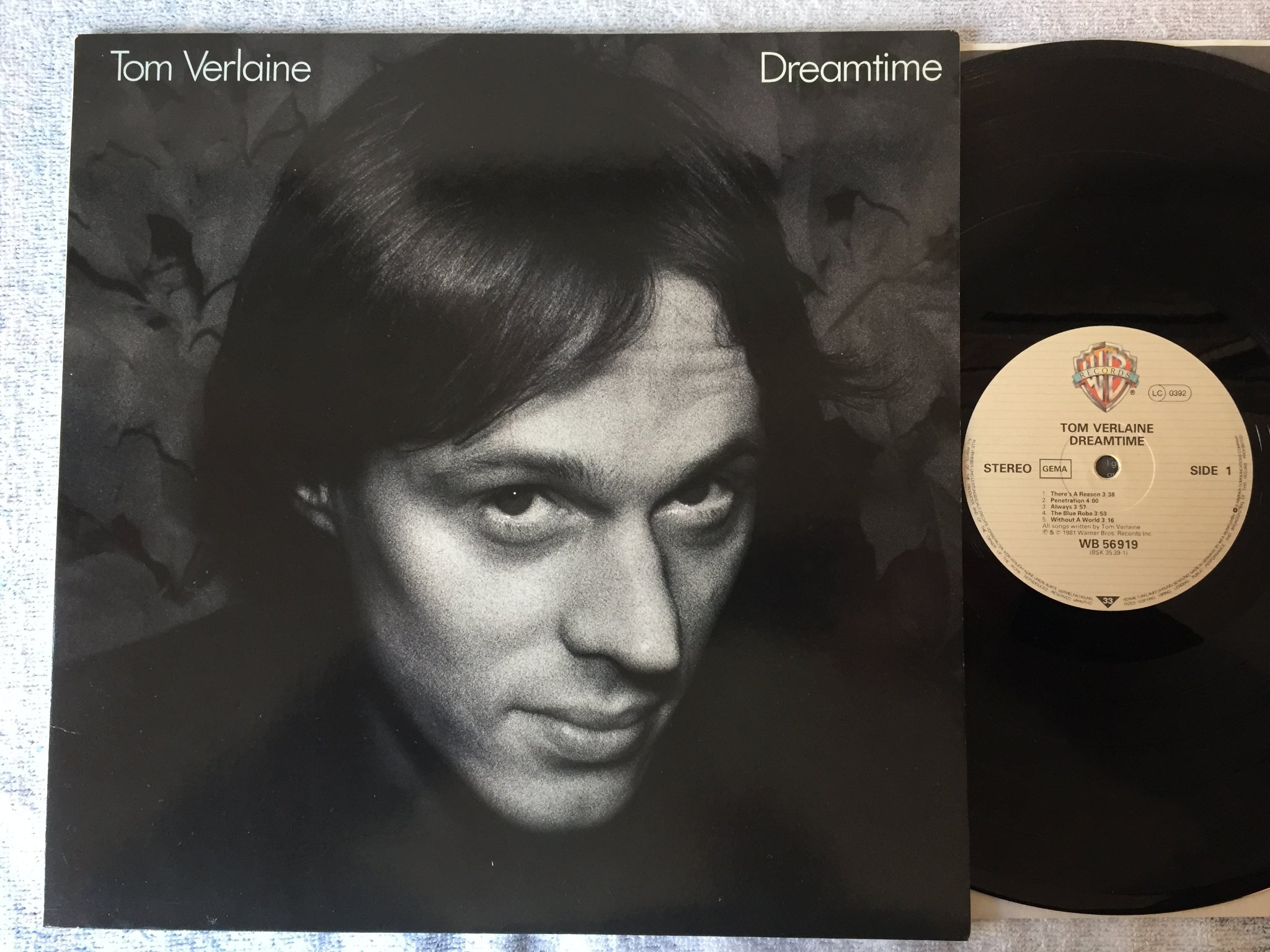 Omslagsbild för skivan 3 st TOM VERLAINE album i bra skick 