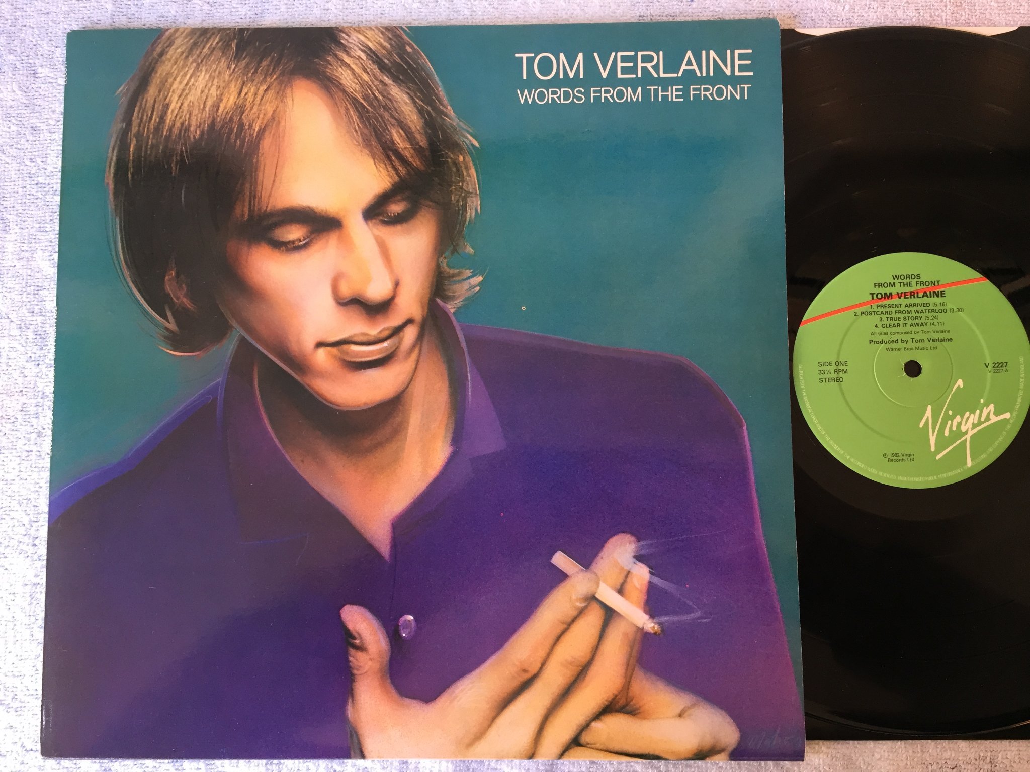 Omslagsbild för skivan 3 st TOM VERLAINE album i bra skick 
