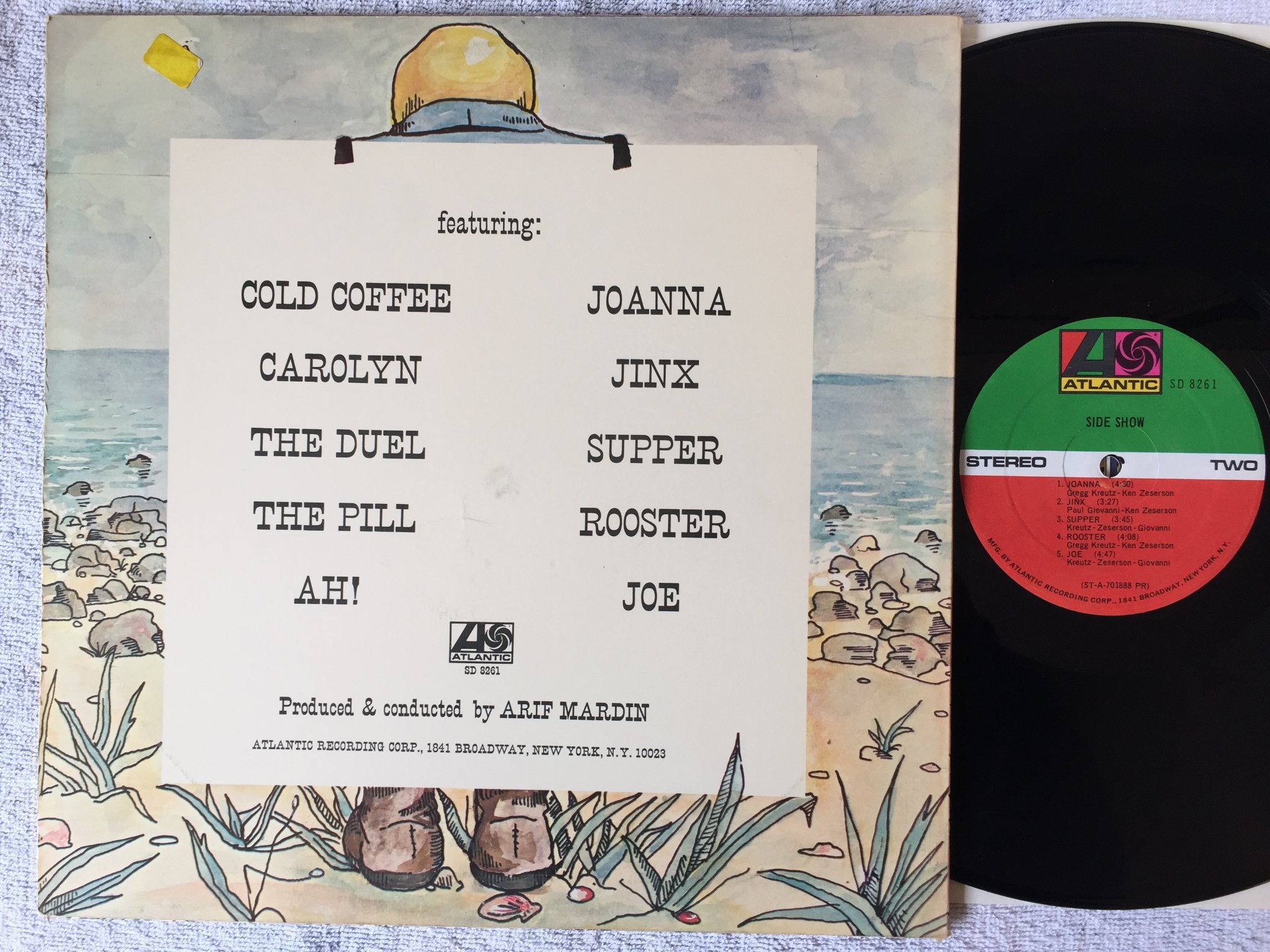 Omslagsbild för skivan SIDE SHOW s/t LP -70 US ATLANTIC SD 8261