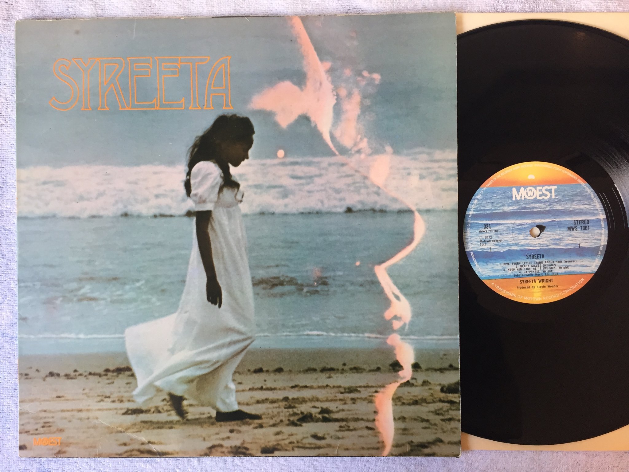 Omslagsbild för skivan 3 st SYREETA albums FEMALE SOUL i bra skick