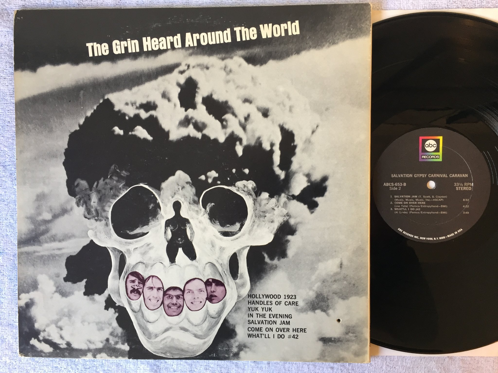 Omslagsbild för skivan SALVATION Gypsy Carnival Caravan LP -68 US ABC abcs-653