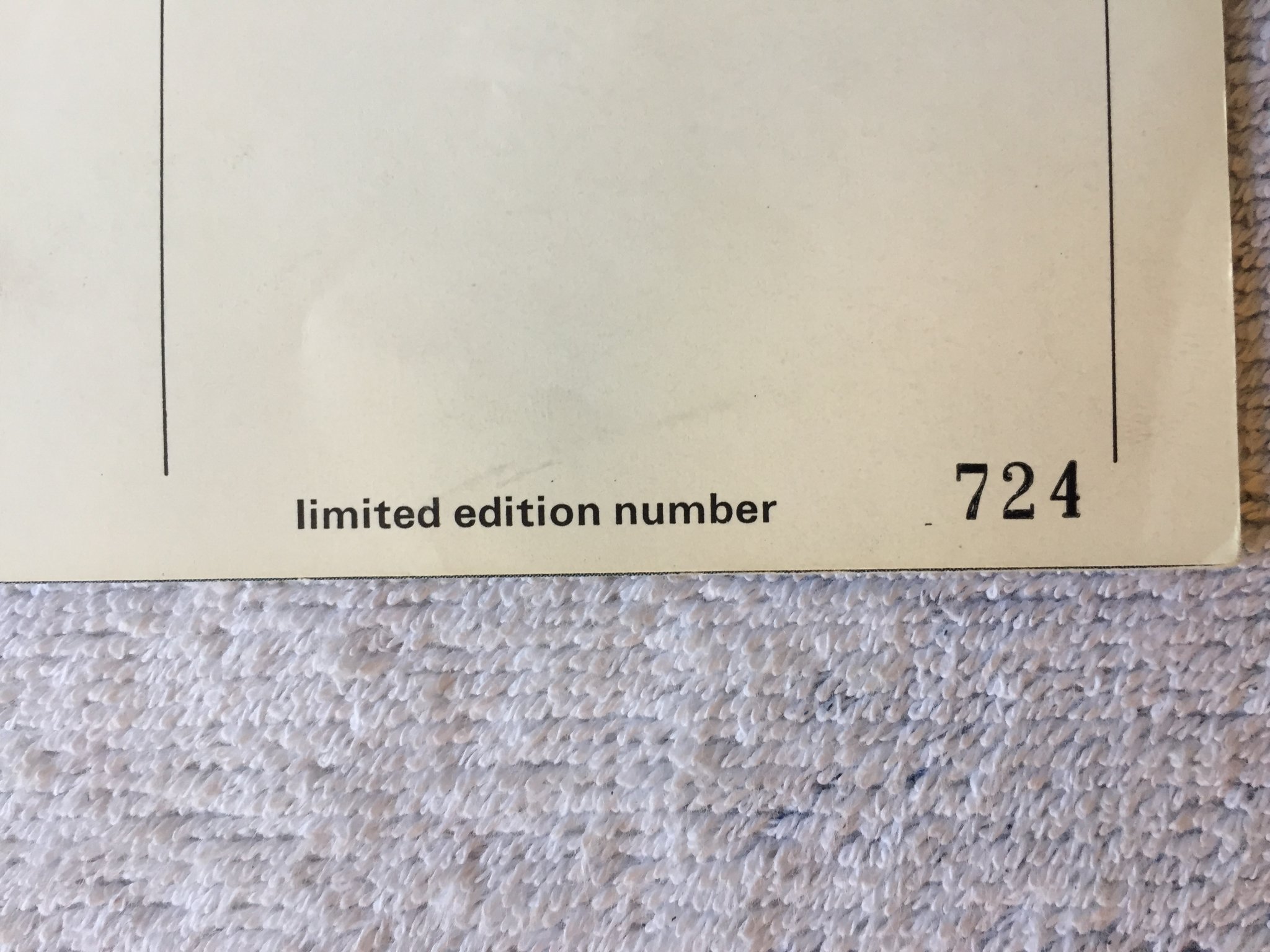 Omslagsbild för skivan THE WHO Tommy 2xLP -69 UK TRACK 613014 Numbered Edition #724   