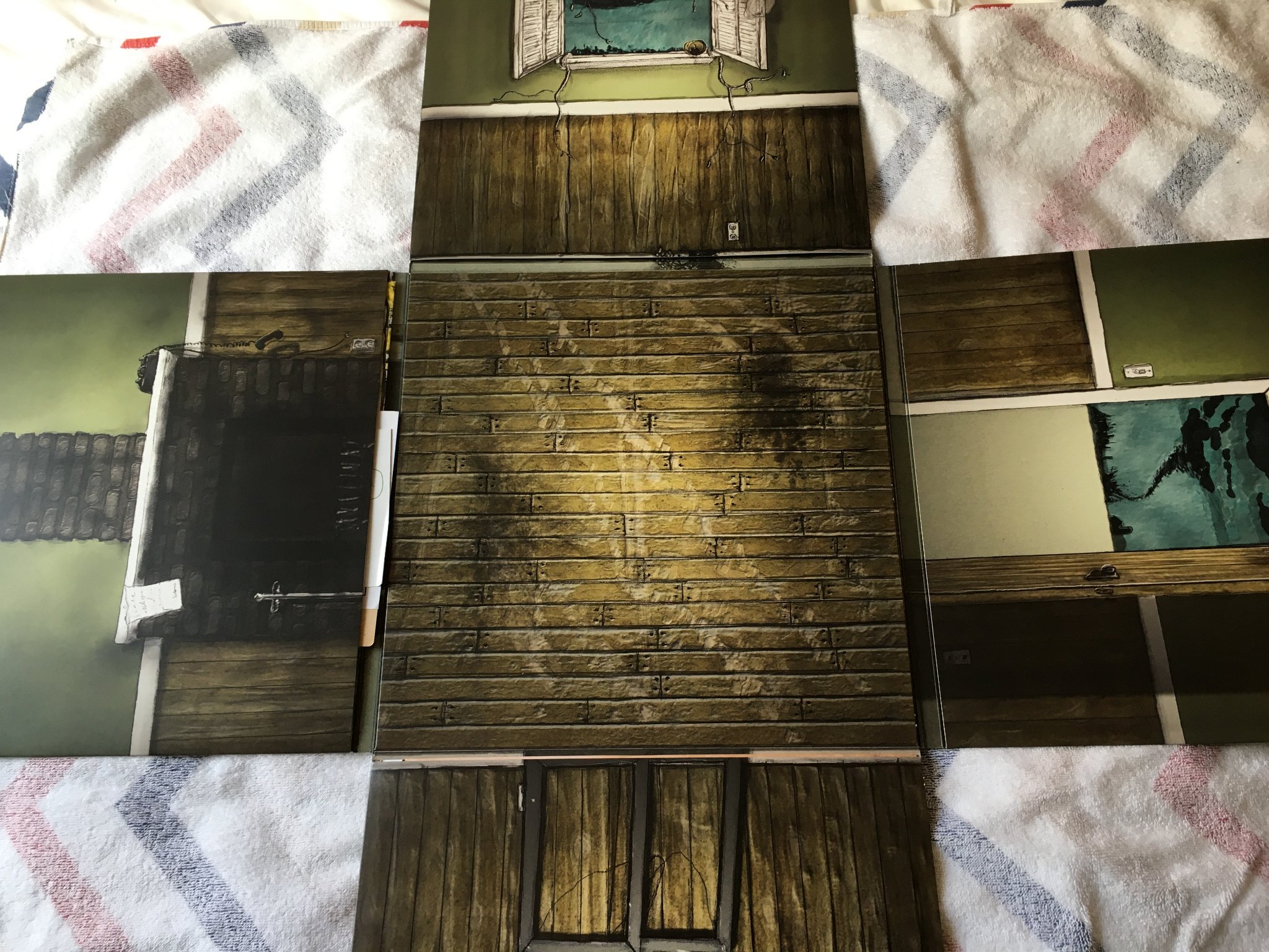 Omslagsbild för skivan explosions in the sky Take Care, Take Care, Take Care 2xLP 2011 US TRR199 rock