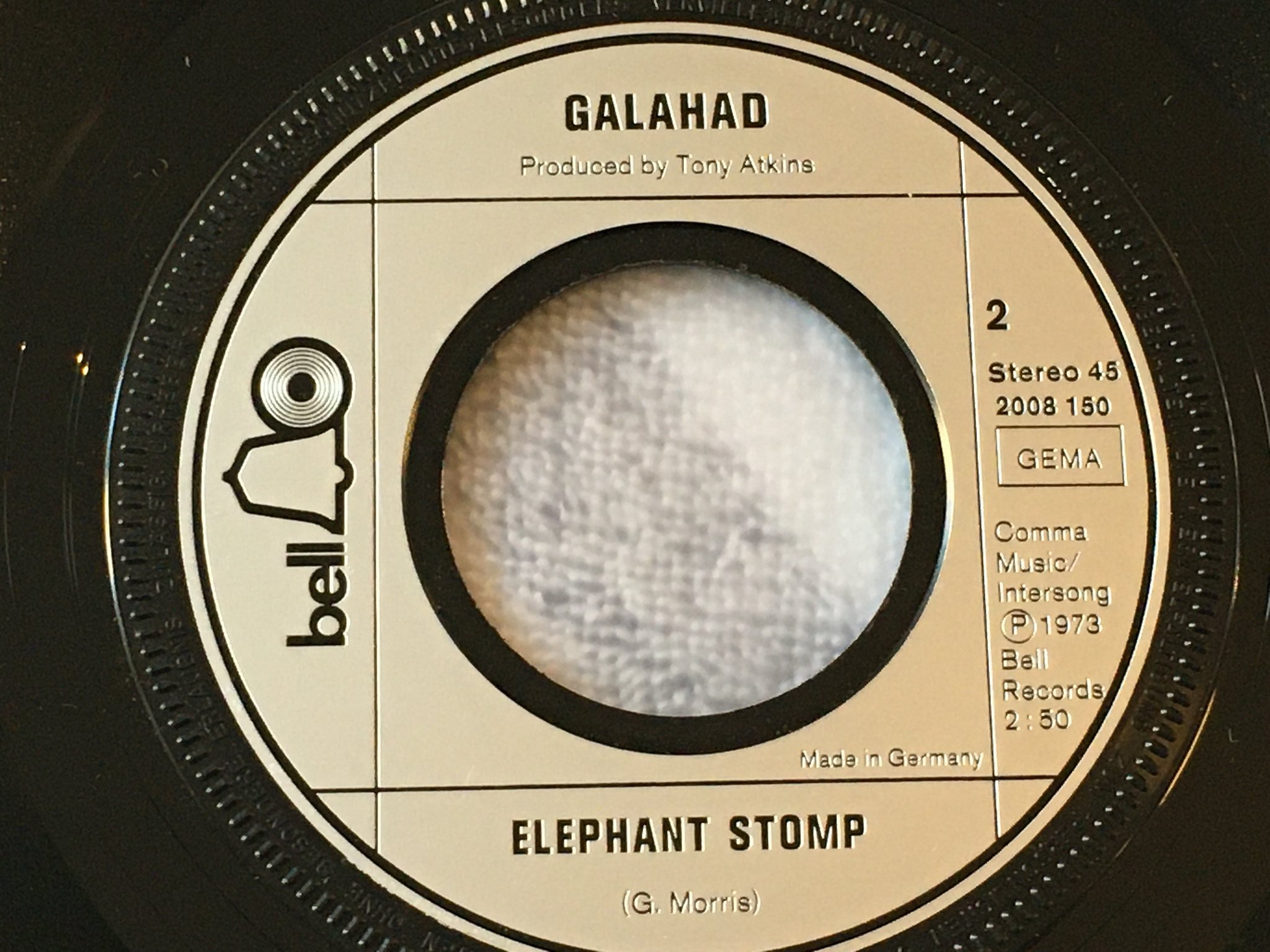 Omslagsbild för skivan GALAHAD rocket summer 7"single -73 Ger BELL 2008150 PSYCH ROCK