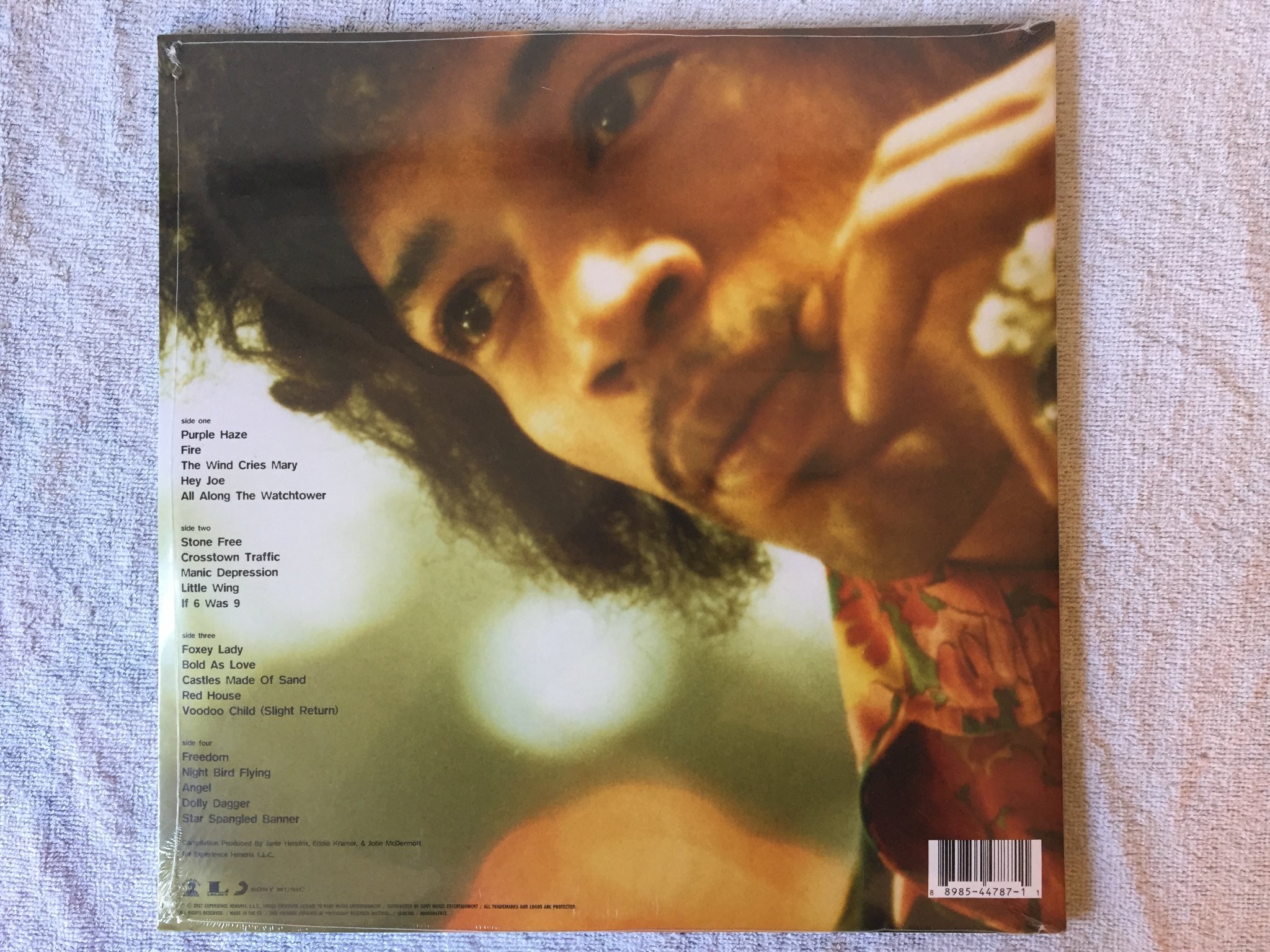 Omslagsbild för skivan JIMI HENDRIX Experience Hendrix - The Best Of LP 2xLP 2017  still sealed