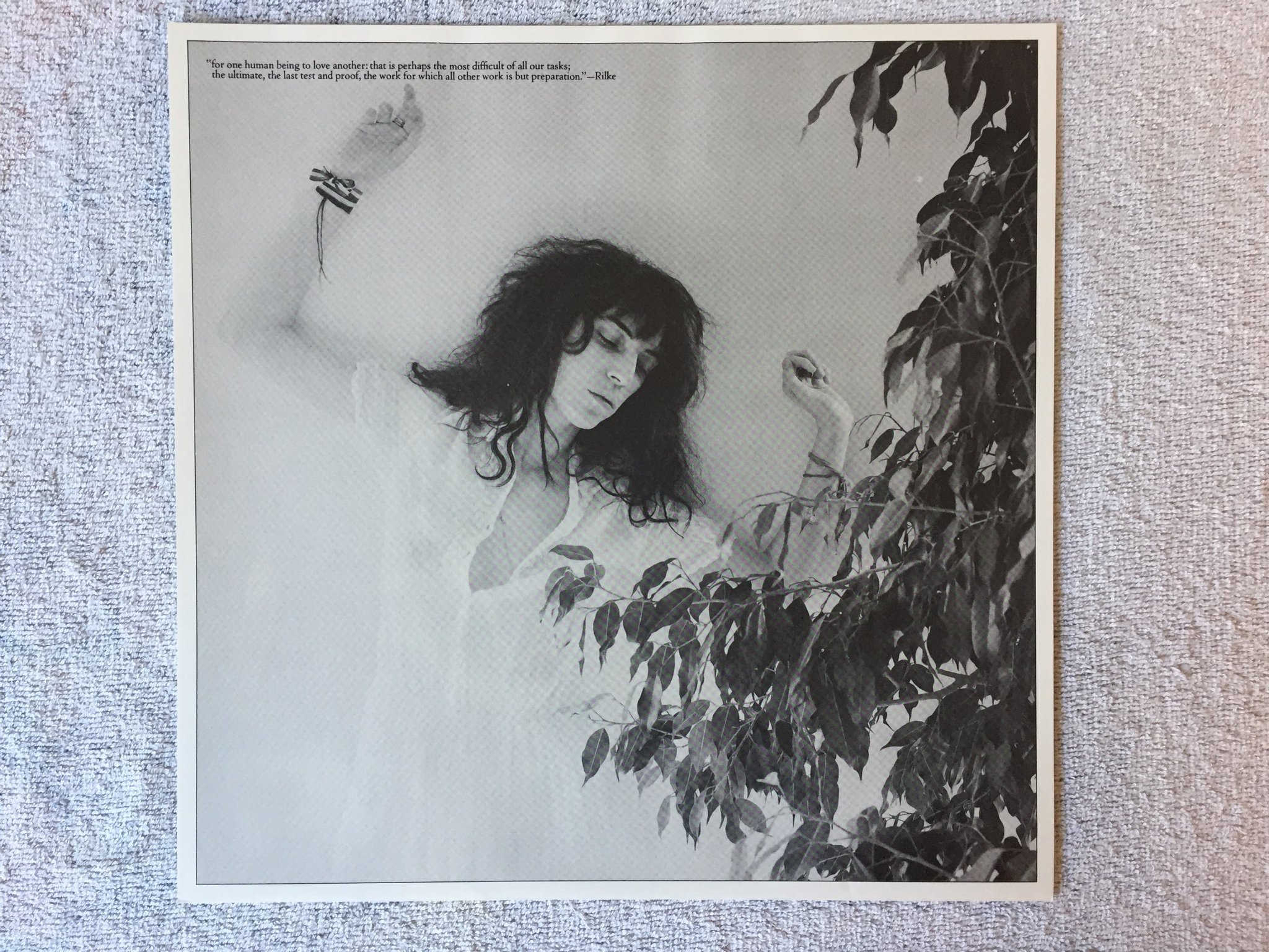 Omslagsbild för skivan PATTI SMITH GROUP wave LP -79 ncb ARISTA 7C 062-62516