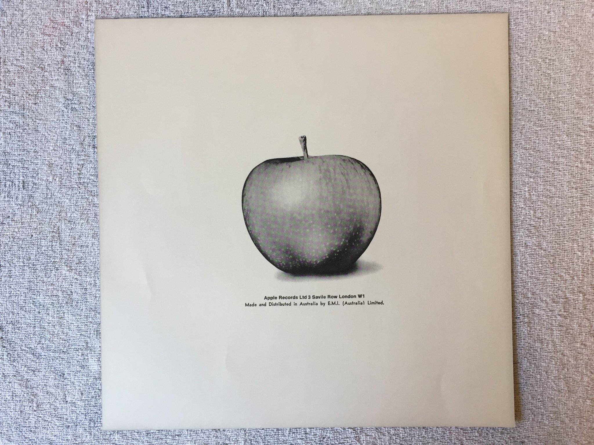Omslagsbild för skivan GEORGE HARRISON wonderwal music LP Australia APPLE SAPCOR-1 rare!!!
