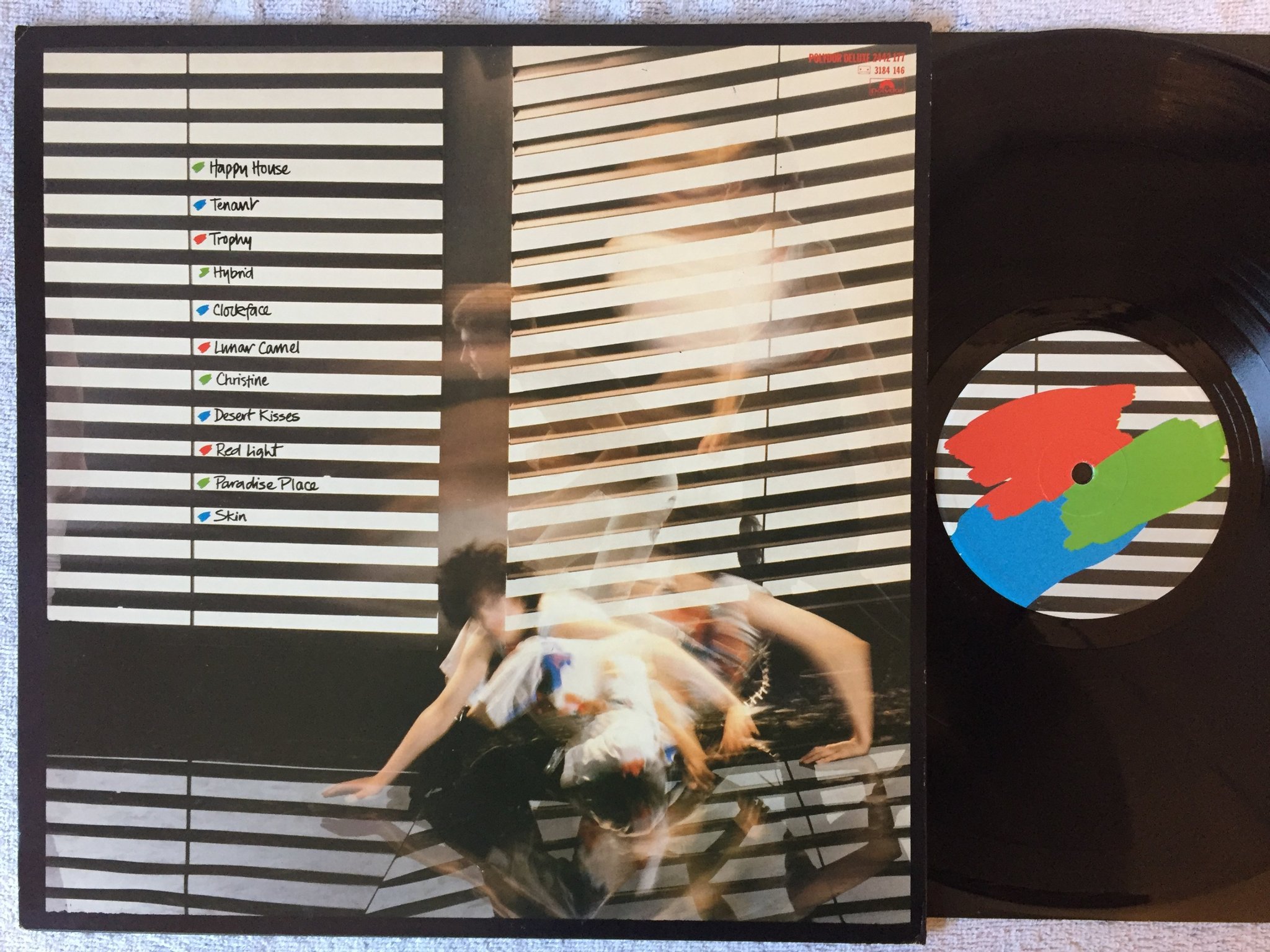 Omslagsbild för skivan SIOUXSIE & THE BANSHEES Kaleidoscope LP -80 UK POLYDOR 2442 177