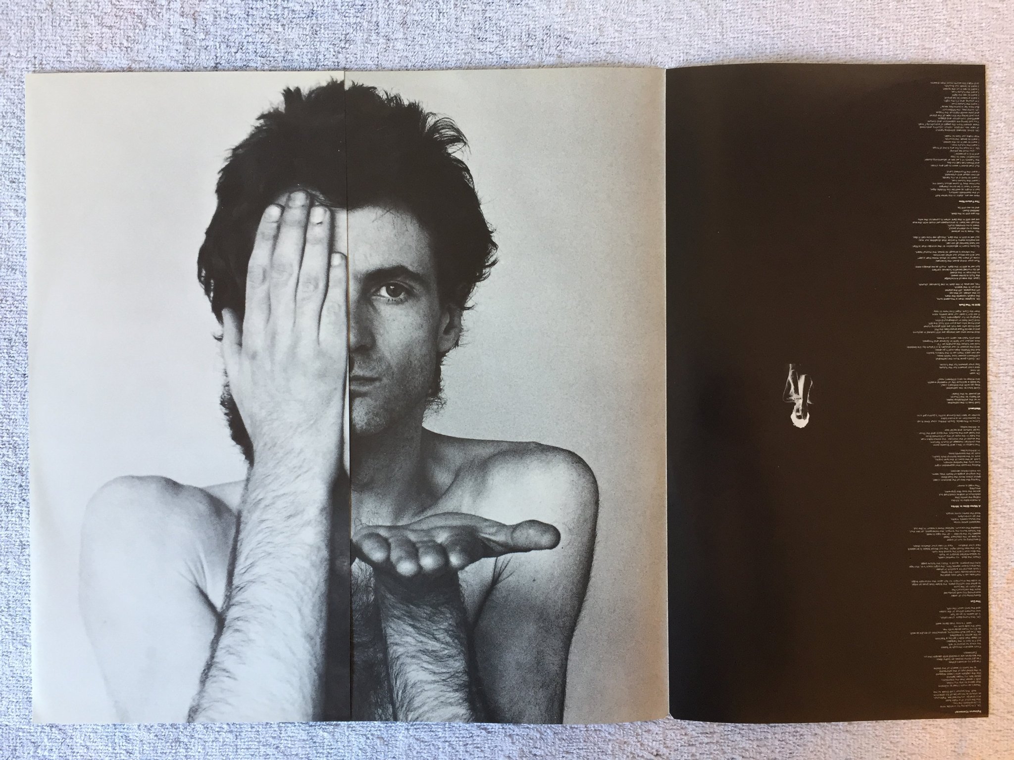 Omslagsbild för skivan PETER HAMMILL the future now LP -78 US CHARISMA CA-1-2202