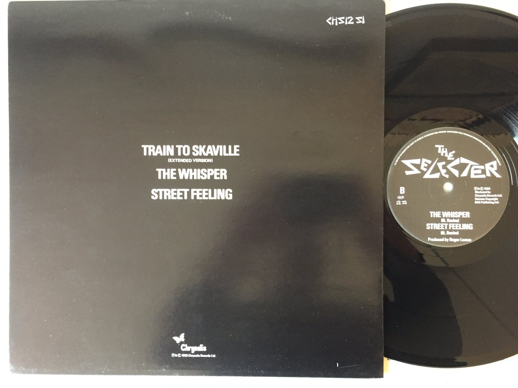 Omslagsbild för skivan THE SELECTER train to skaville 12"single -80 UK CHRYSALIS CHS 12 S1