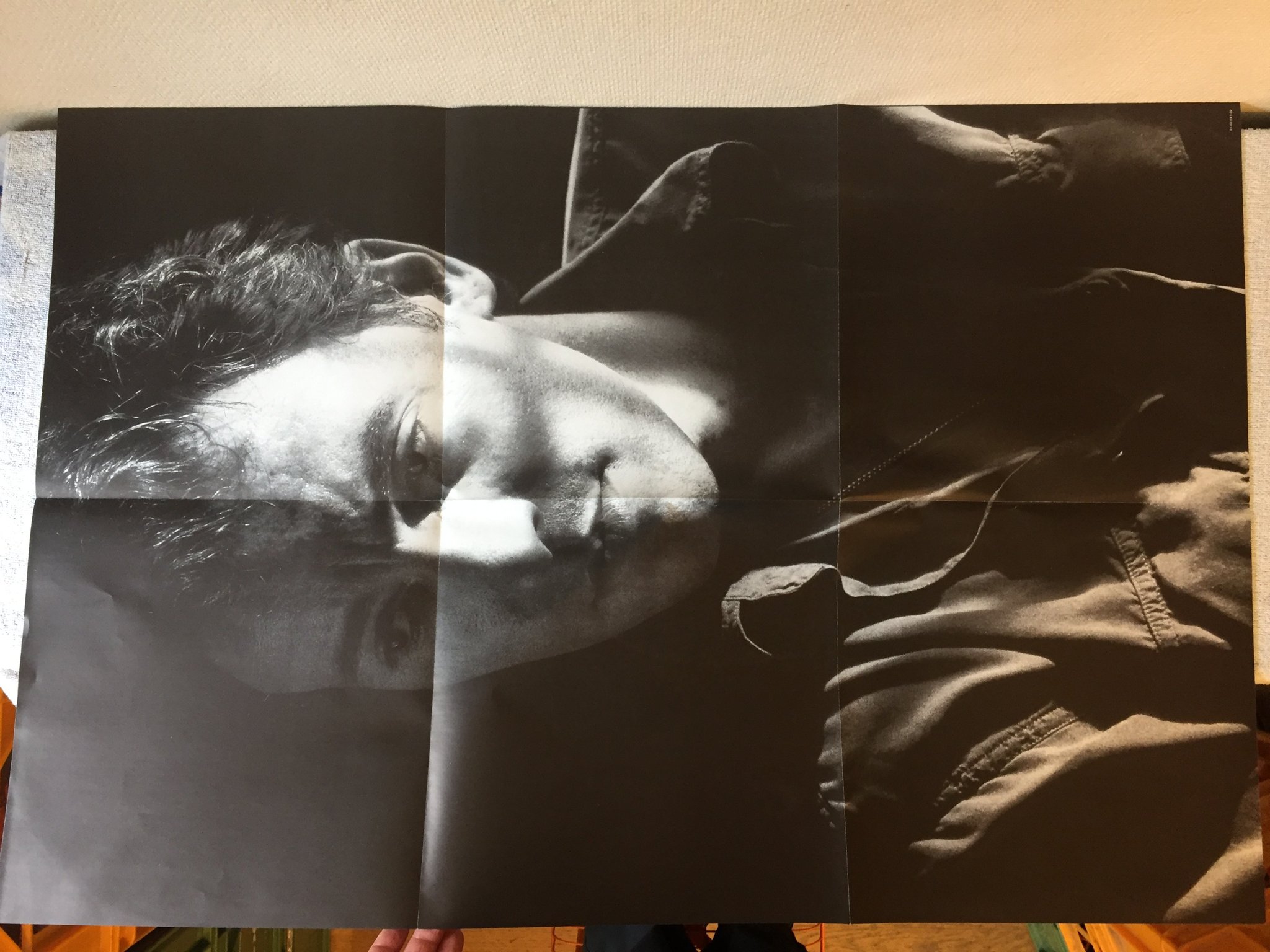 Omslagsbild för skivan BRUCE SPRINGSTEEN  brilliant disguise 12"single  -87 Hol CBS 651141 6 + POSTER