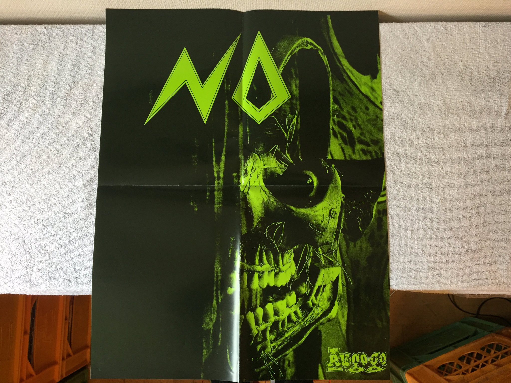 Omslagsbild för skivan NO no 12"ep -88 Australia AU GO GO - ANDA 81 + super nice poster