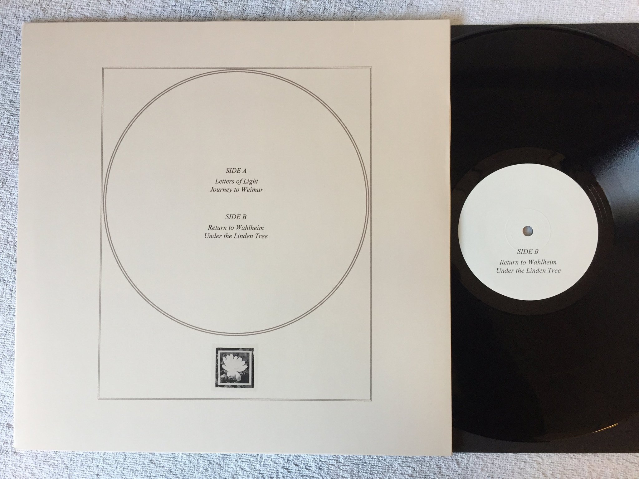 Omslagsbild för skivan F.E. DENNING under the linden tree LP 2016 Hol ELECTRONIC ambient