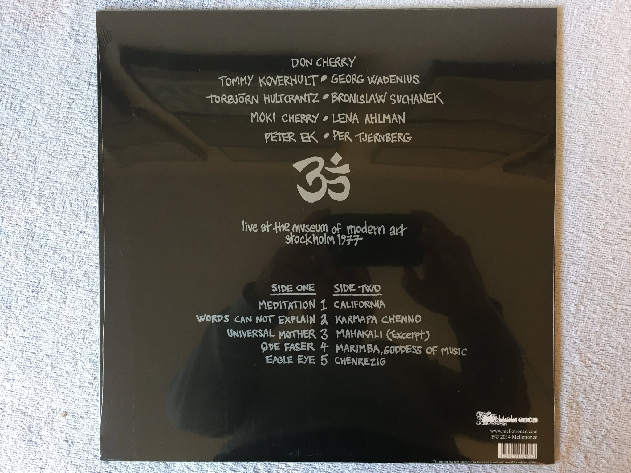 Omslagsbild för skivan DON CHERRY modern art LP 2014 Swe MELLOTRONEN MELLOLP 16 still sealed 