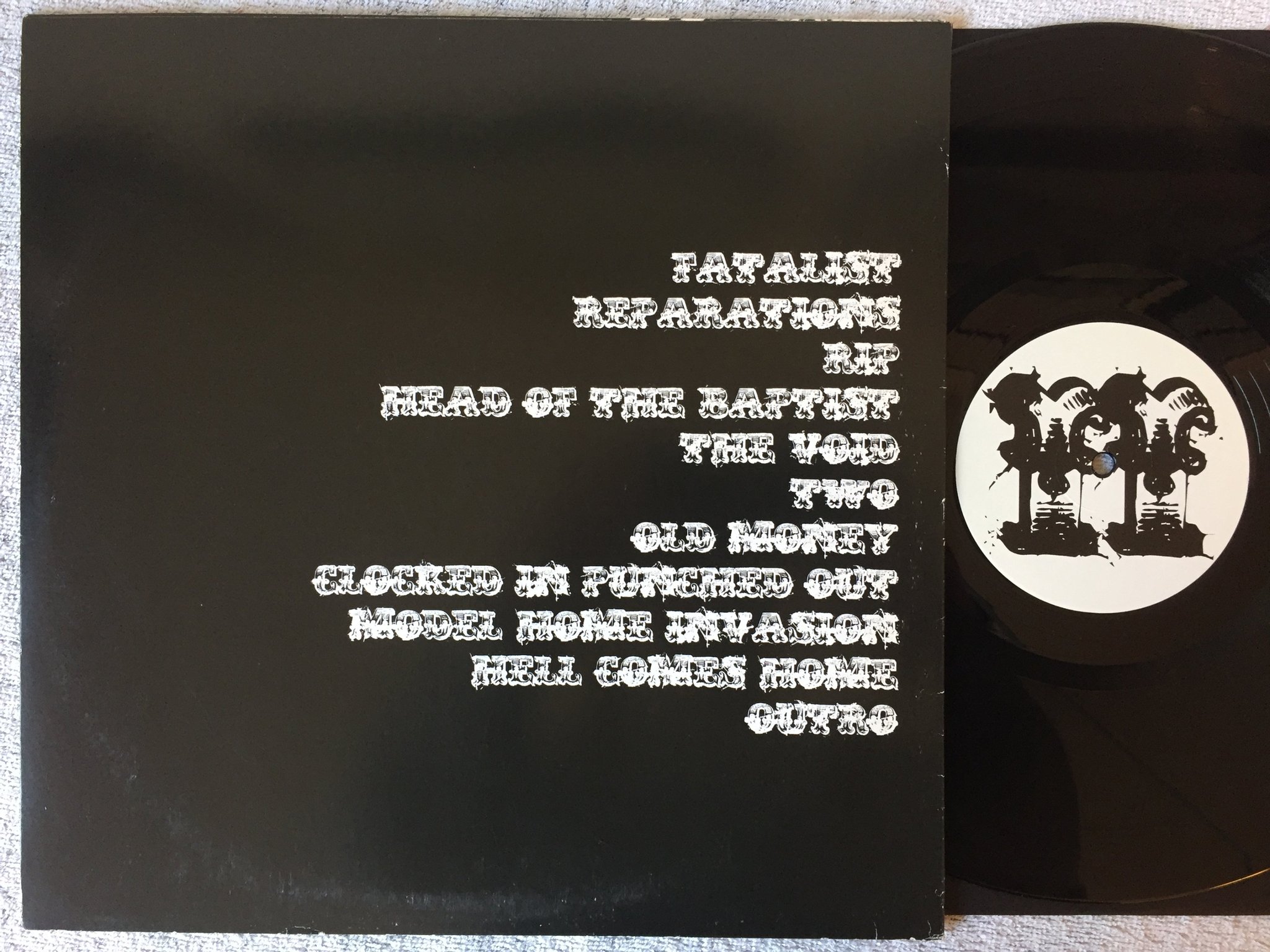 Omslagsbild för skivan CURSED two LP 2012 Ger HARDCORE