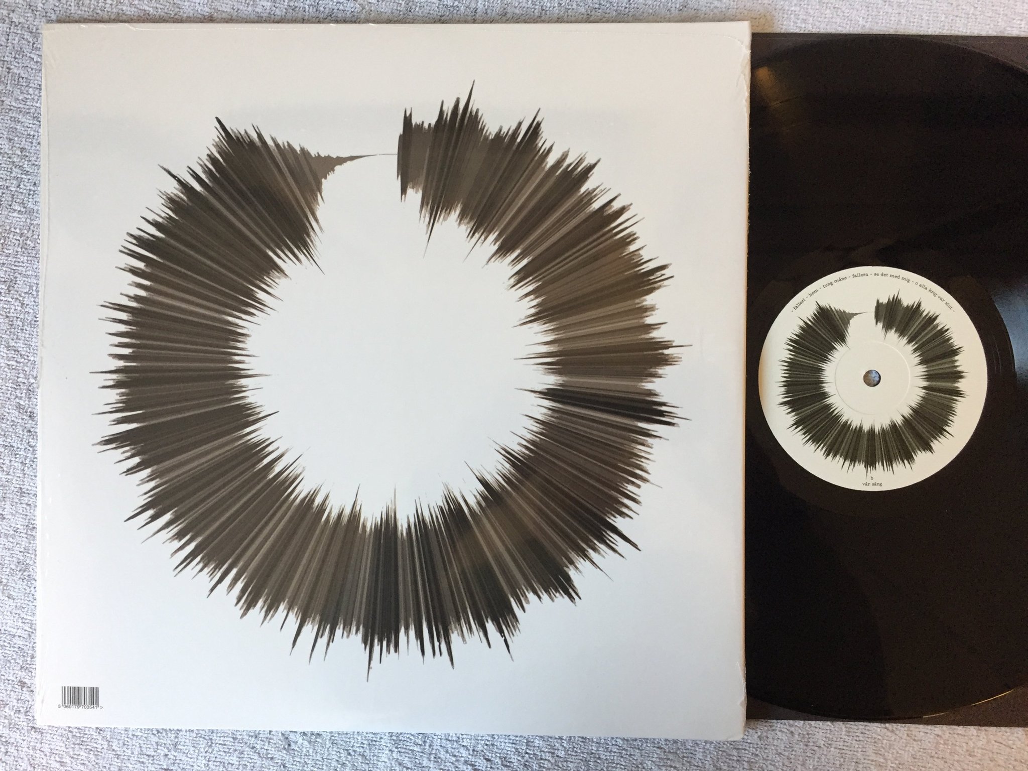 Omslagsbild för skivan ERKEN vår sång LP 2016 Sweden PRIVATE PRESS Still sealed 