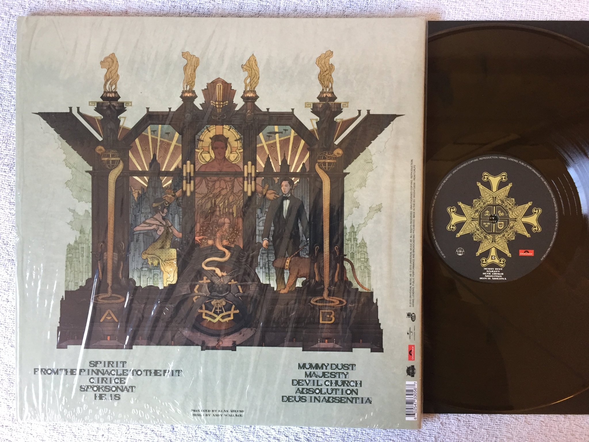 Omslagsbild för skivan GHOST Meliora LP 2015universal Limited Edition, Bronze, Gatefold
