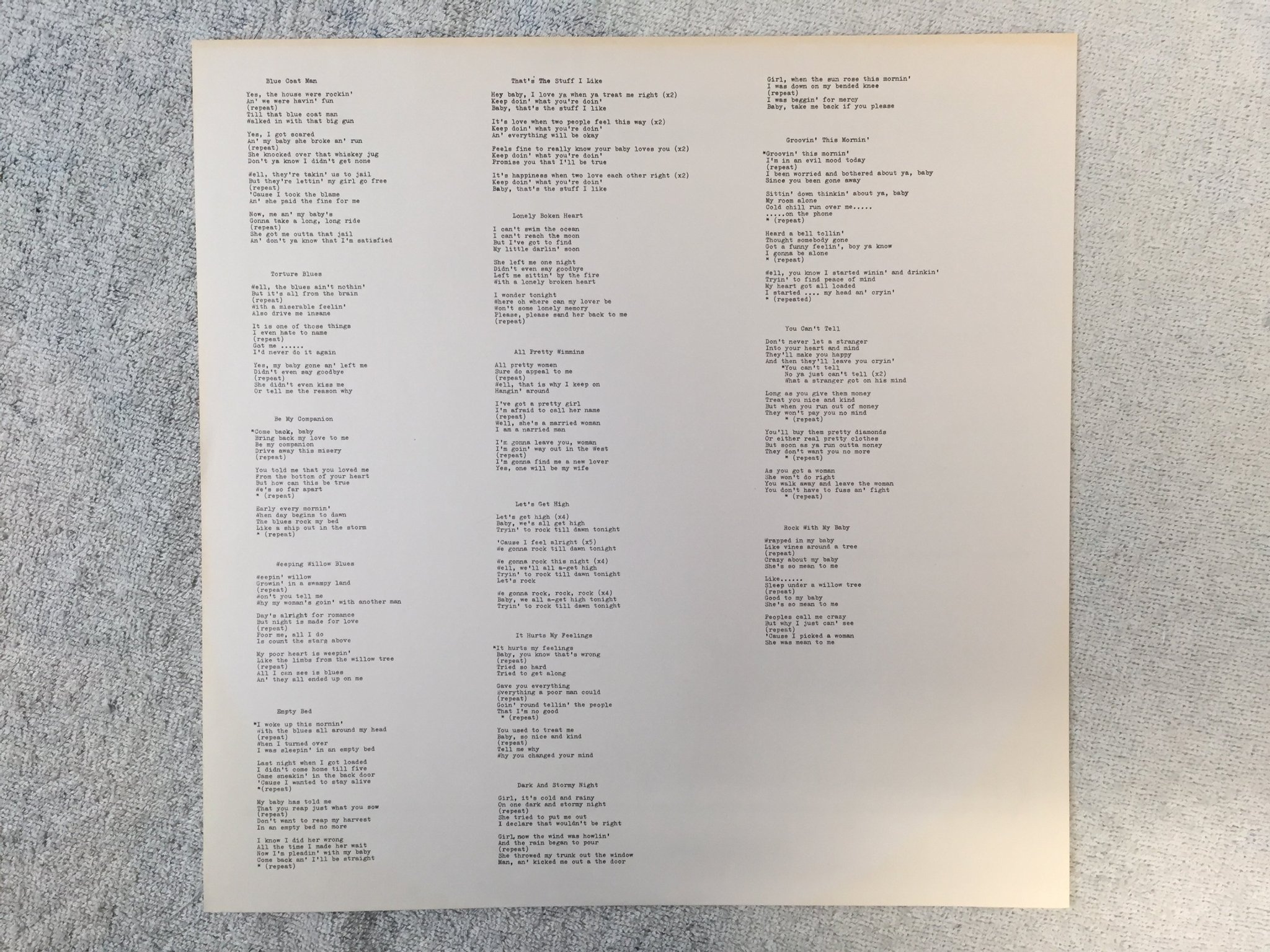 Omslagsbild för skivan V/A Chicago Blues In The Groove LP -82 Japan P-VINE SPECIAL PLP-9040