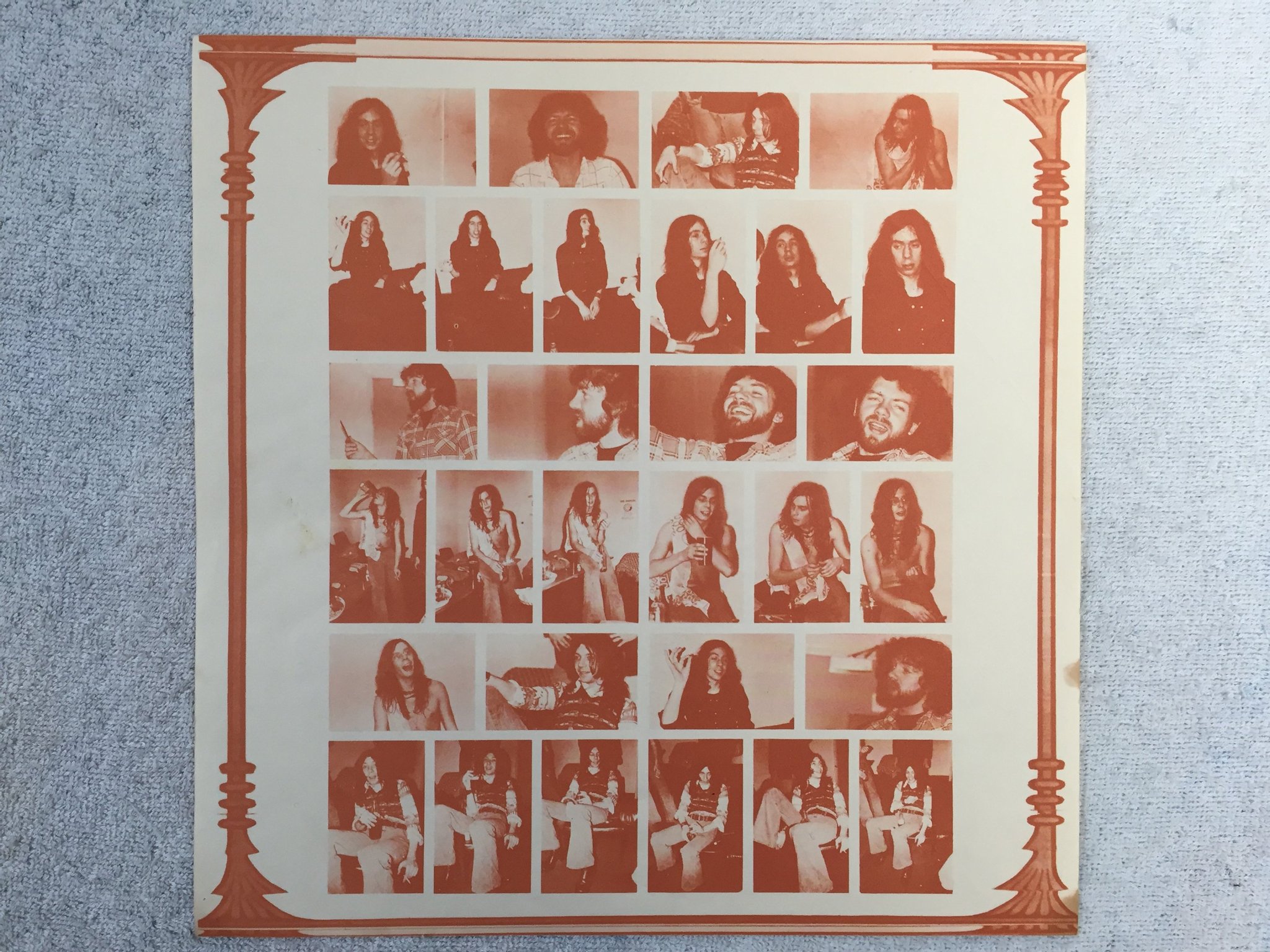 Omslagsbild för skivan CAMEL mirage LP -74 UK DERAM SML 1107 