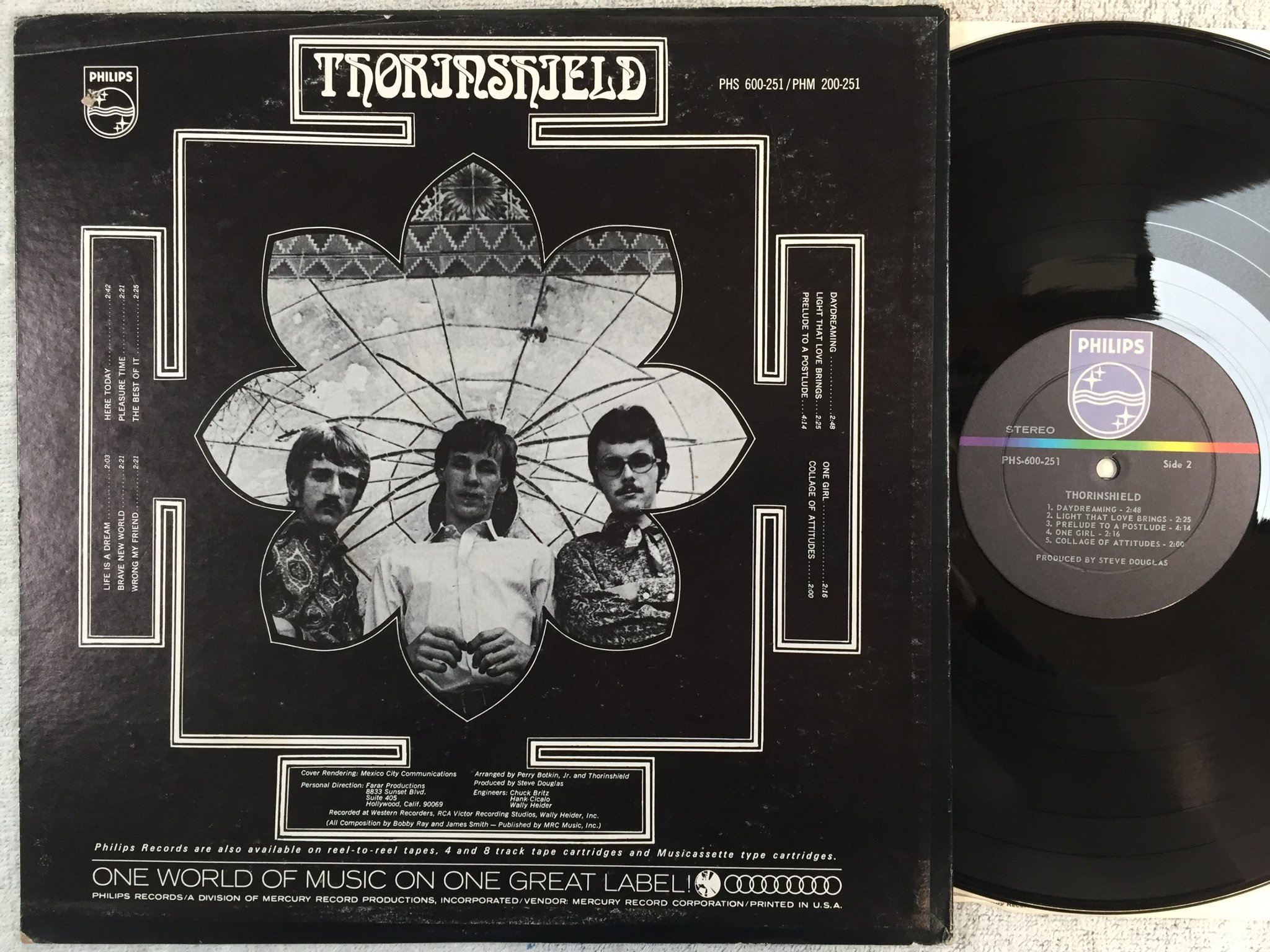 Omslagsbild för skivan THORINSHIELD s/t LP -67 US PHS 600 251