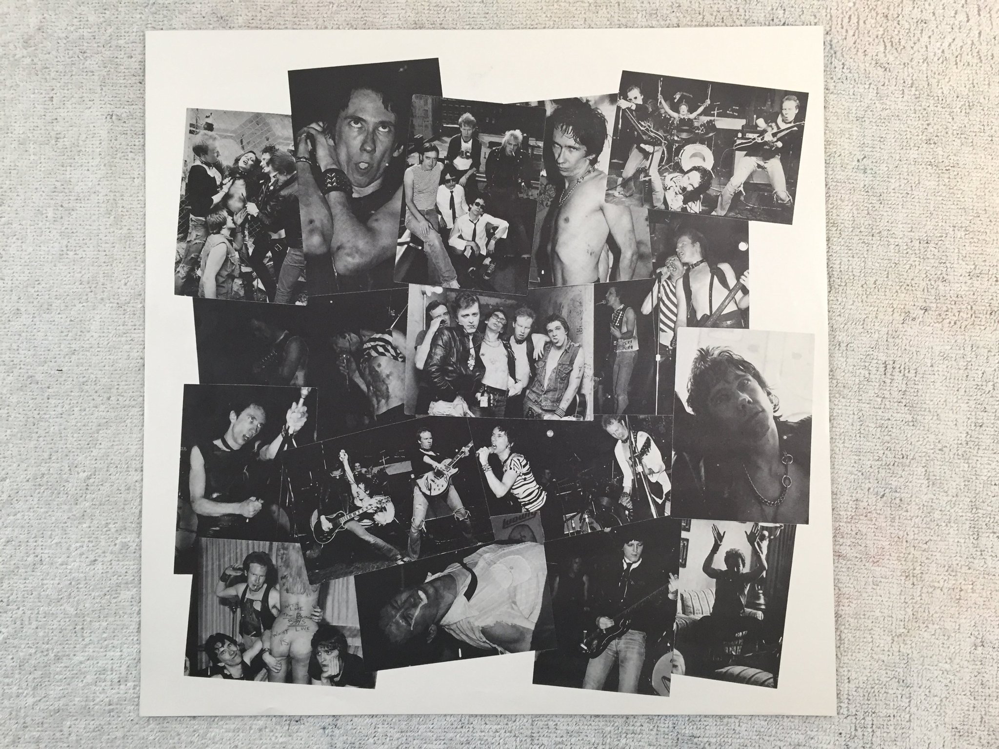 Omslagsbild för skivan THE DEAD BOYS night of the living dead boys LP -81 US BOMP! BLP 4017 w/ insert