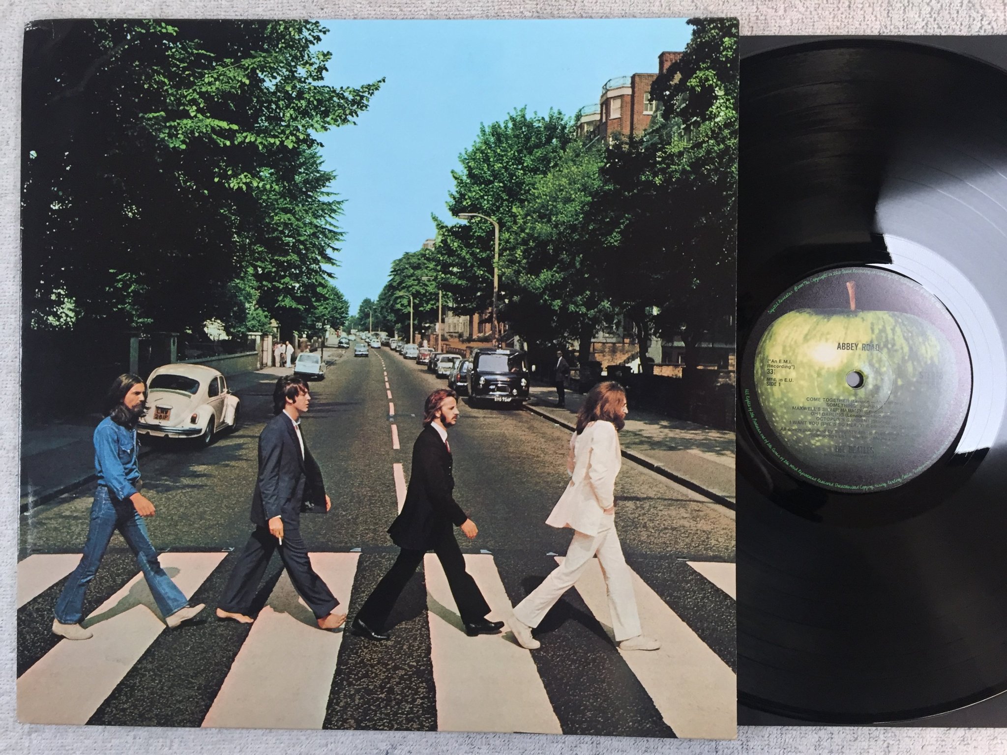 Omslagsbild för skivan THE BEATLES abbey road LP re APPLE 0094638246817