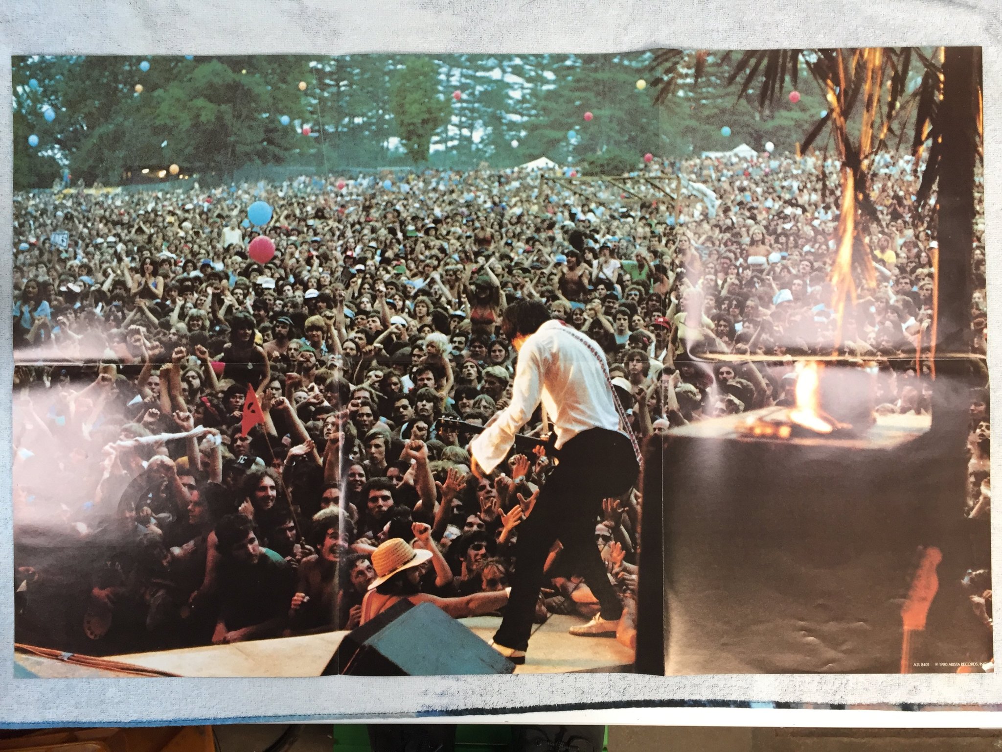 Omslagsbild för skivan THE KINKS one for the road 2xLP -80 US ARISTA A2L 8401