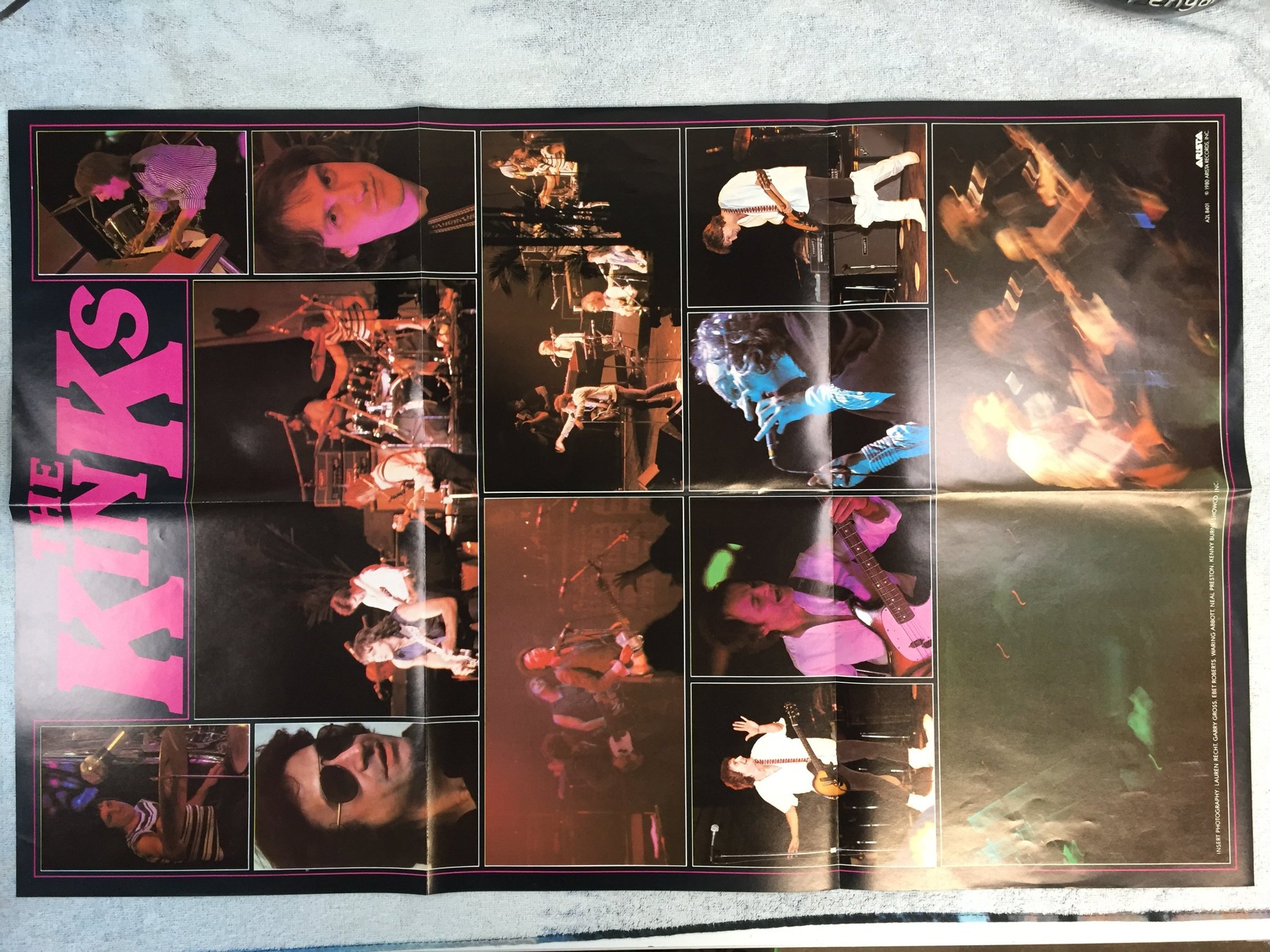 Omslagsbild för skivan THE KINKS one for the road 2xLP -80 US ARISTA A2L 8401