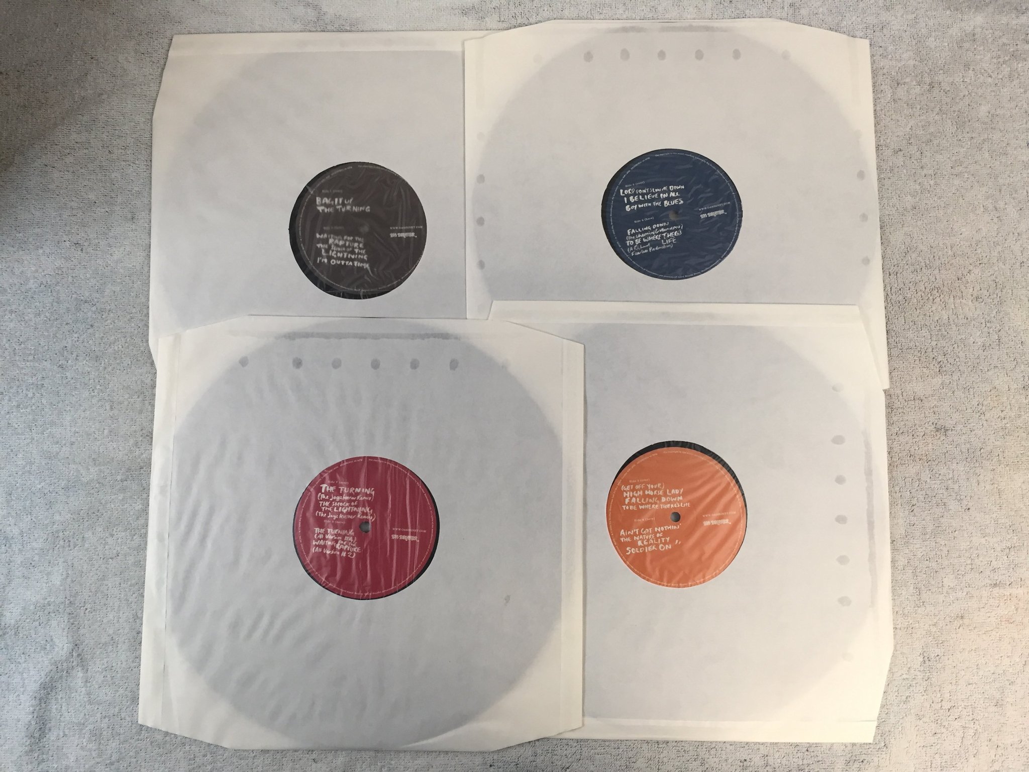 Omslagsbild för skivan OASIS dig out your soul BOX Both vinyls, cd's & dvd BIG BROTHER RKIDBOX51 