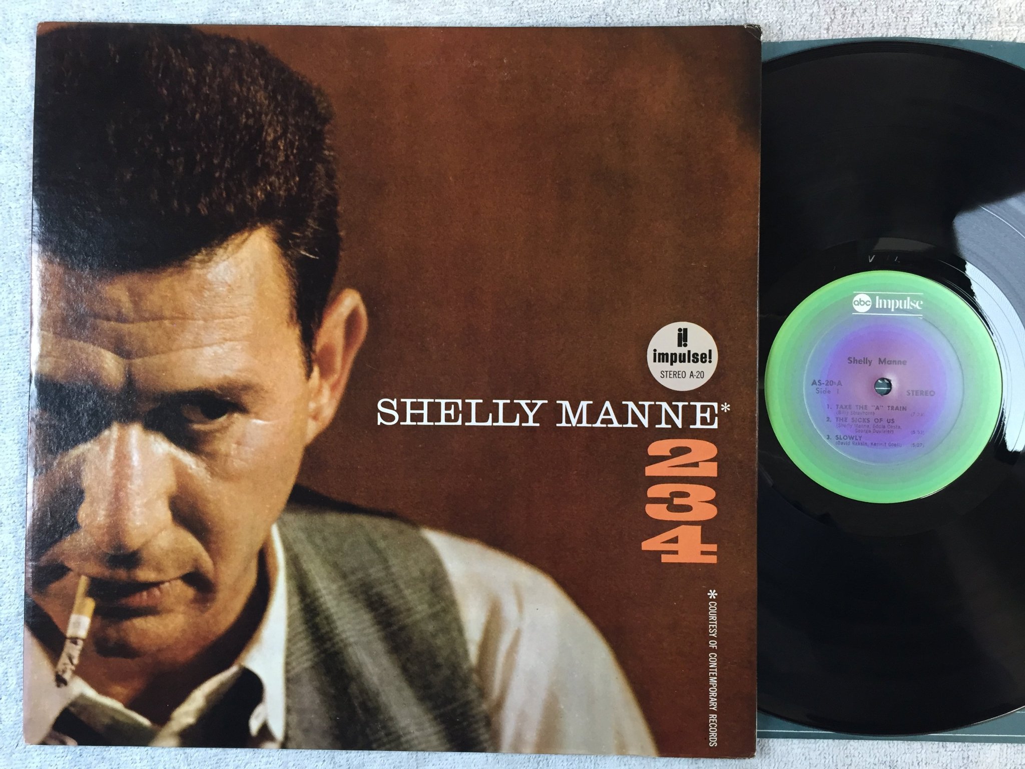 Omslagsbild för skivan SHELLY MANNE s/t LP US ABC/IMPULSE AS-20