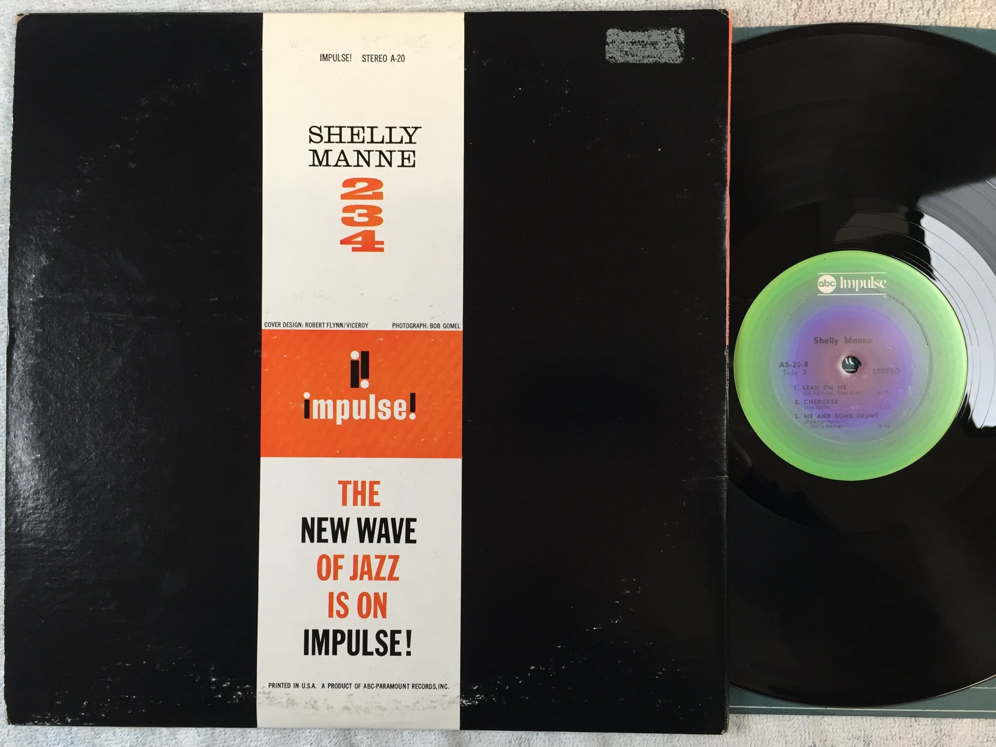 Omslagsbild för skivan SHELLY MANNE s/t LP US ABC/IMPULSE AS-20