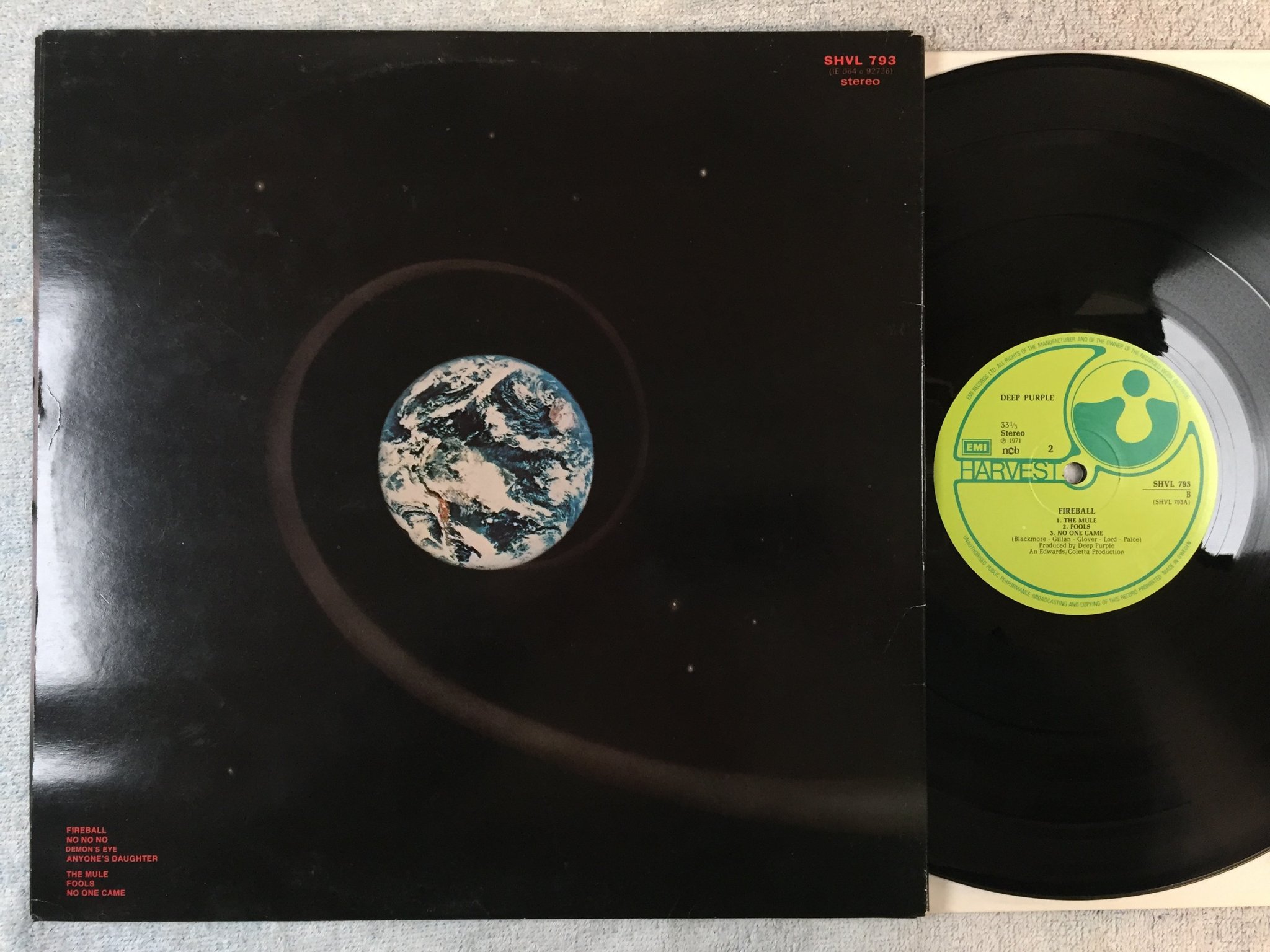 Omslagsbild för skivan DEEP PURPLE who do you think we are LP -73 UK PURPLE TPSA 7508