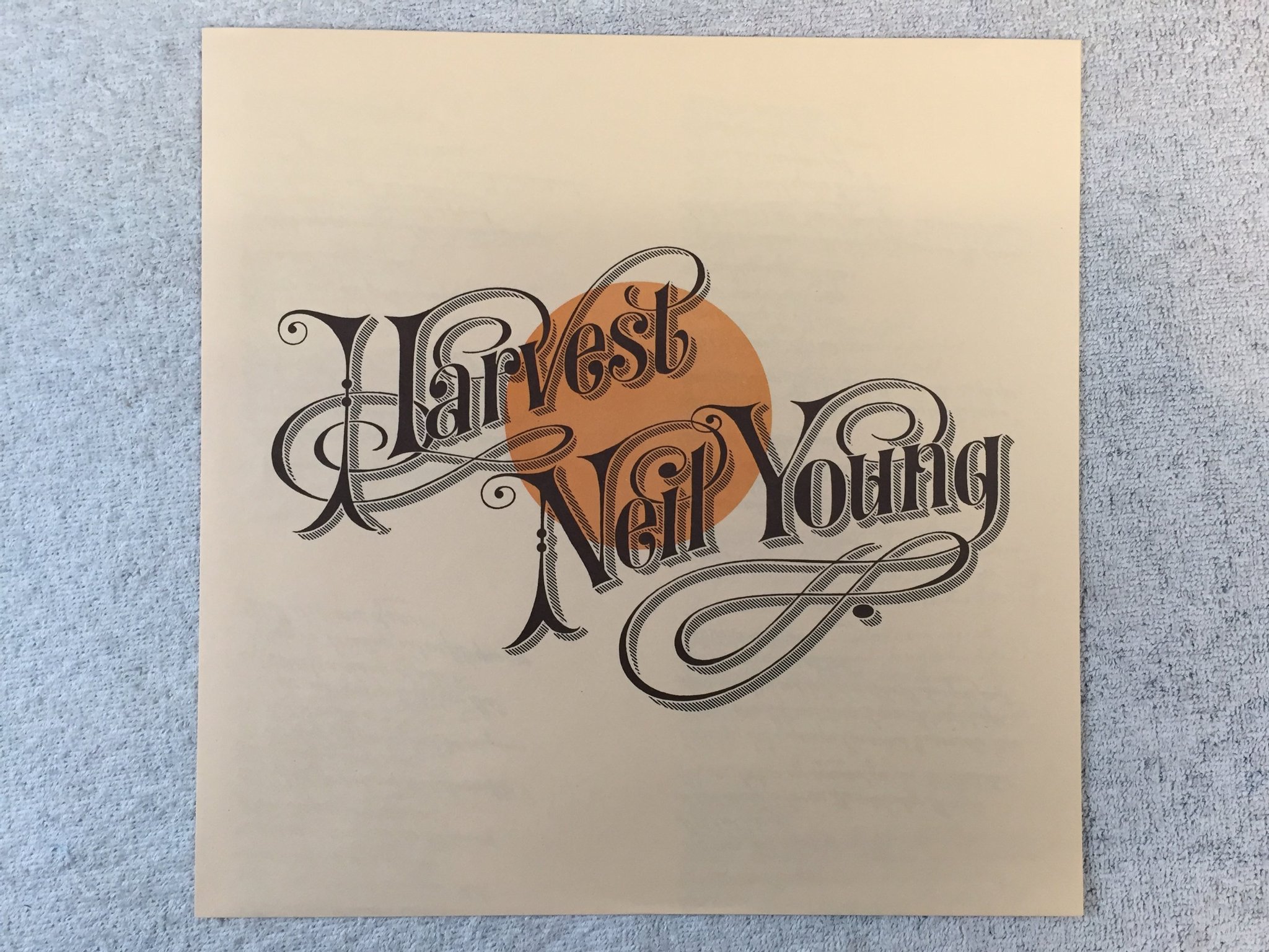 Omslagsbild för skivan NEIL YOUNG harvest LP ncb REPRISE REP 44131