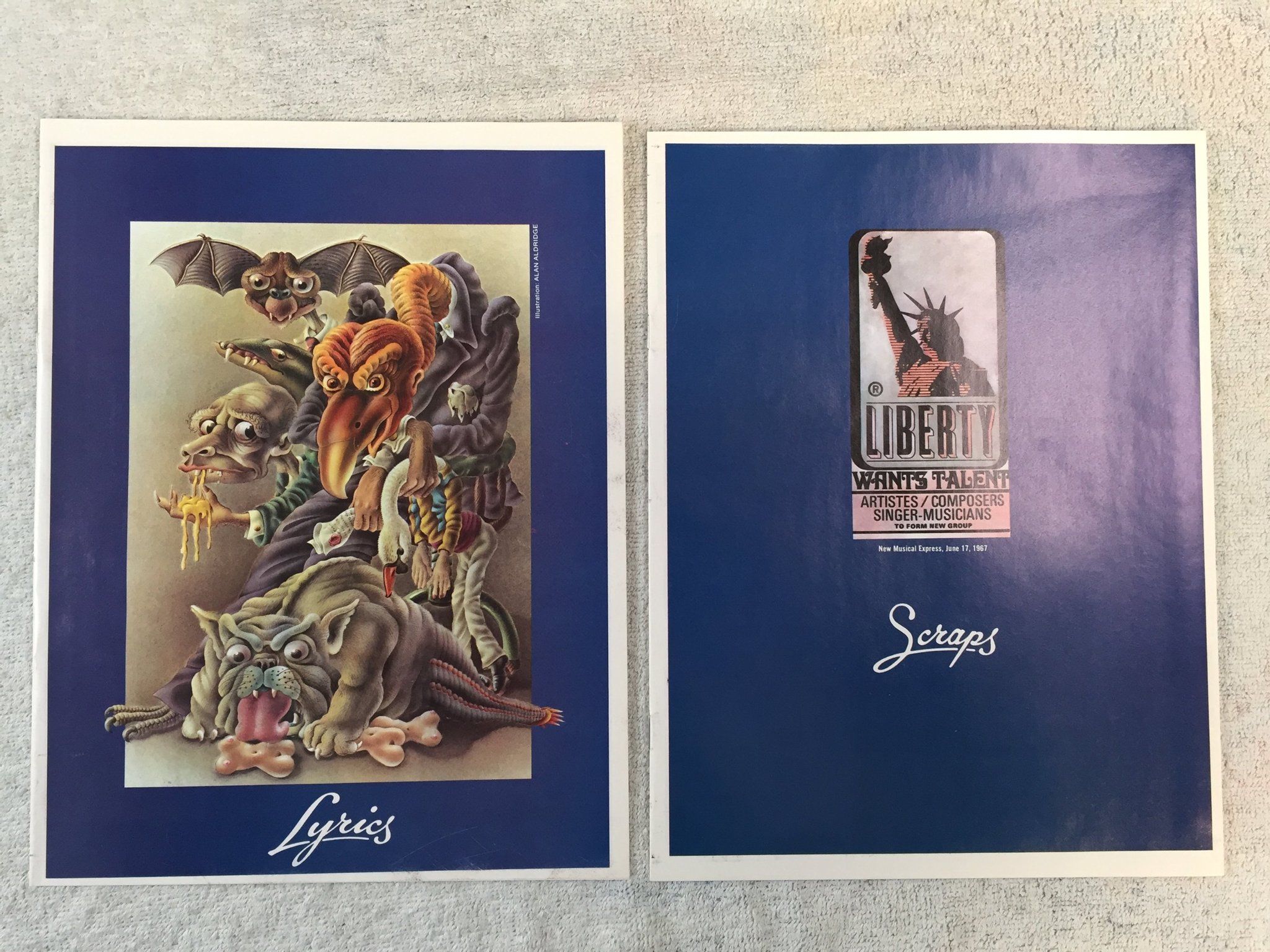 Omslagsbild för skivan ELTON JOHN captain fantastic LP -75 UK DJM DJLPX1 w/ all inserts