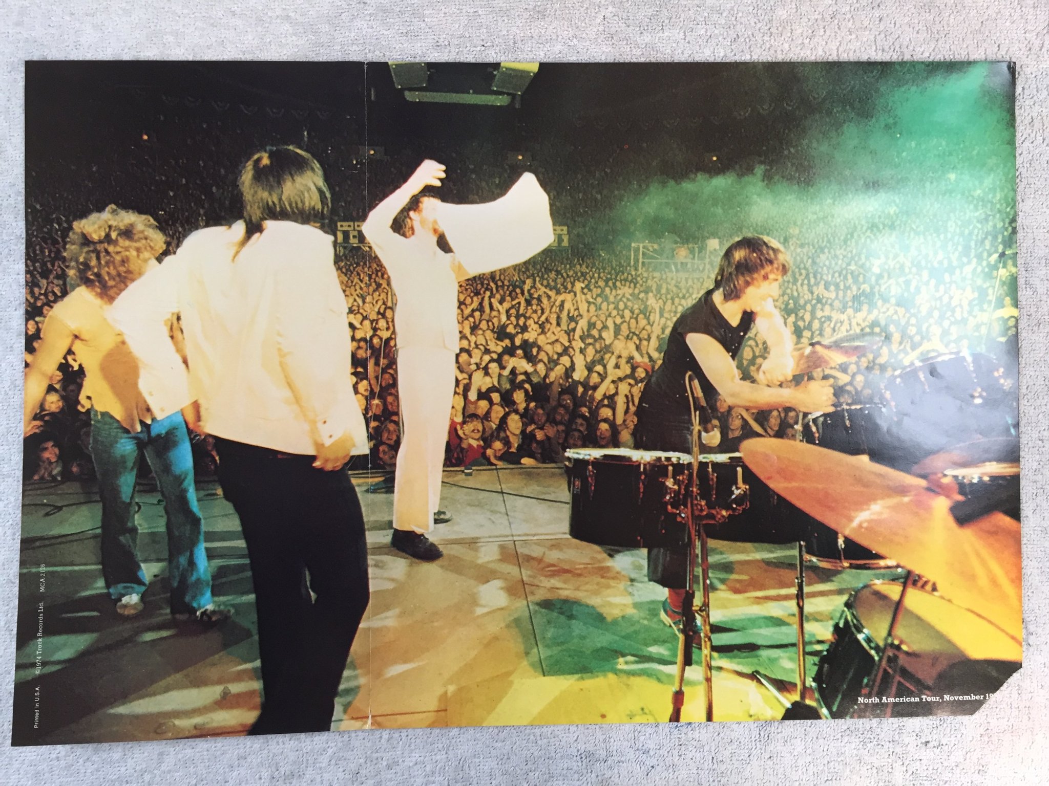 Omslagsbild för skivan THE WHO odds and sods LP -74 US MCA 2126