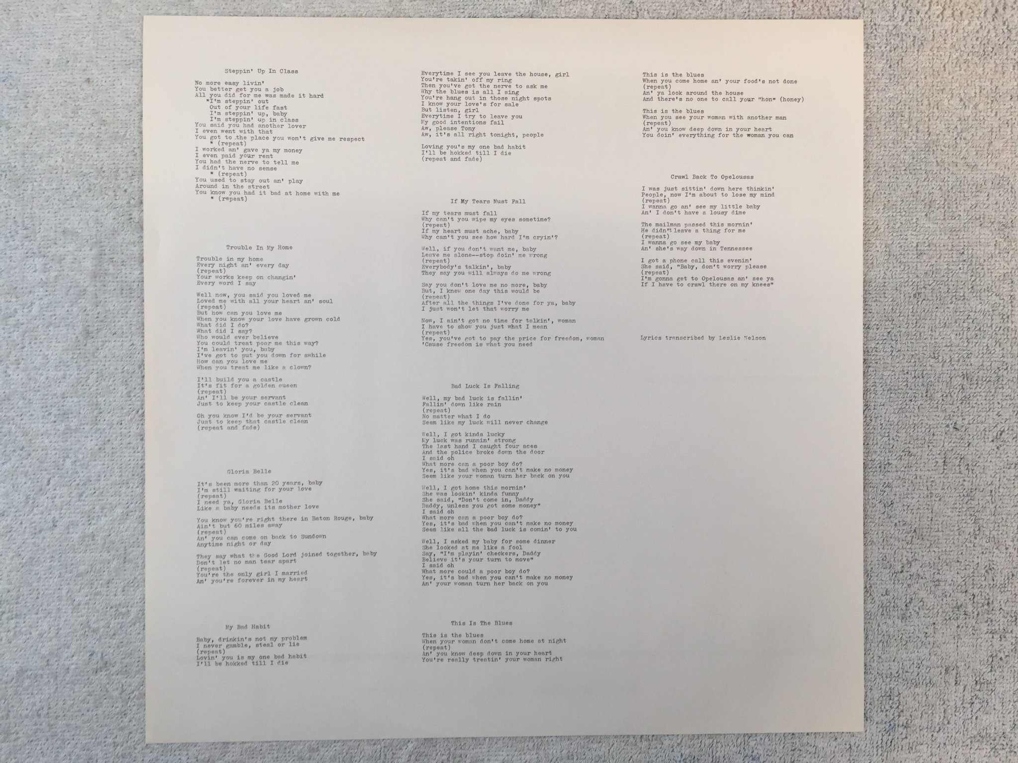 Omslagsbild för skivan PHILLIP WALKER Crawl Back To Louisiana LP -82 Japan P-VINE PLP-9049