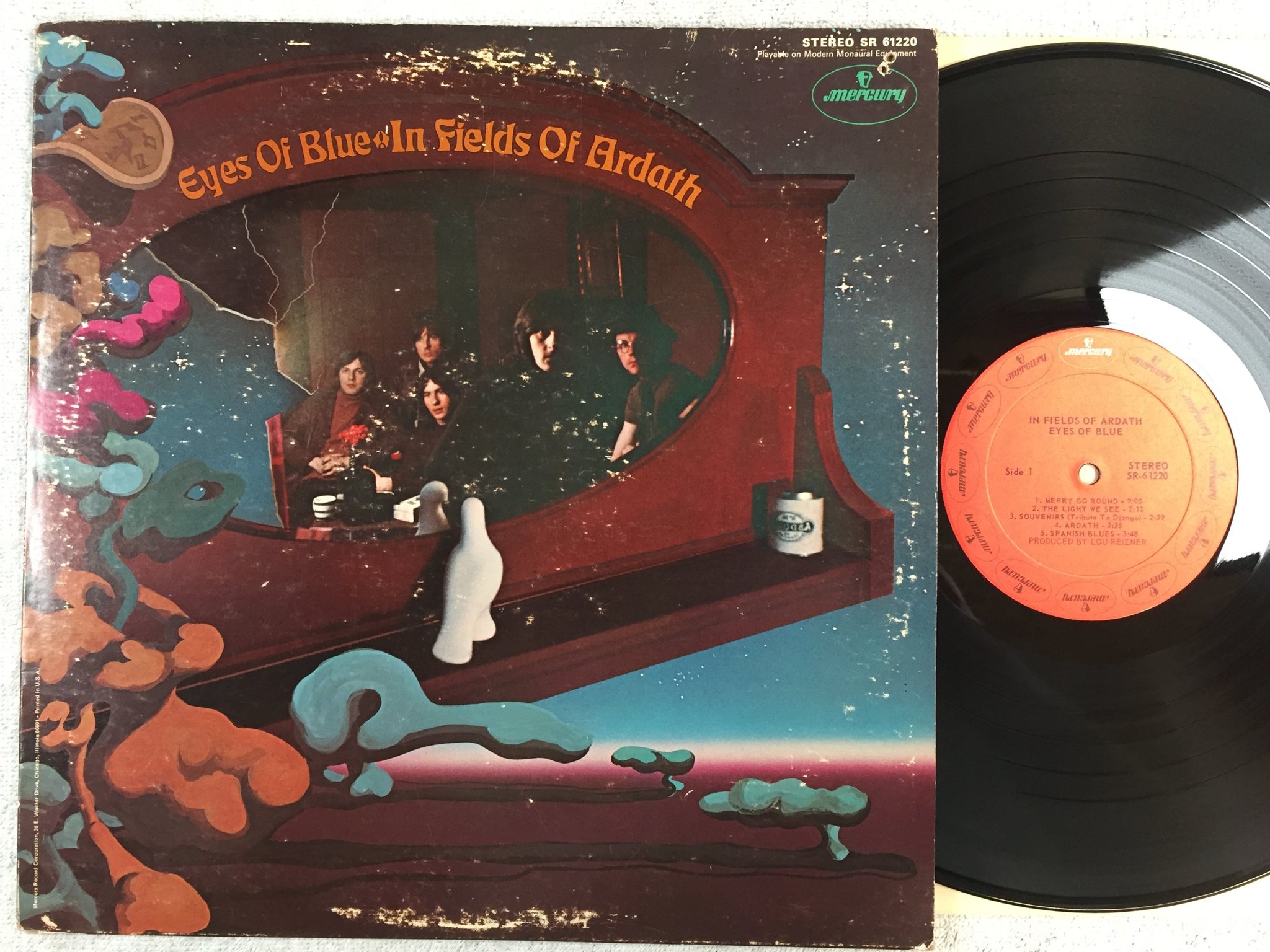 Omslagsbild för skivan EYES OF BLUE In Fields Of Ardath LP -69 US Mercury sr-61220