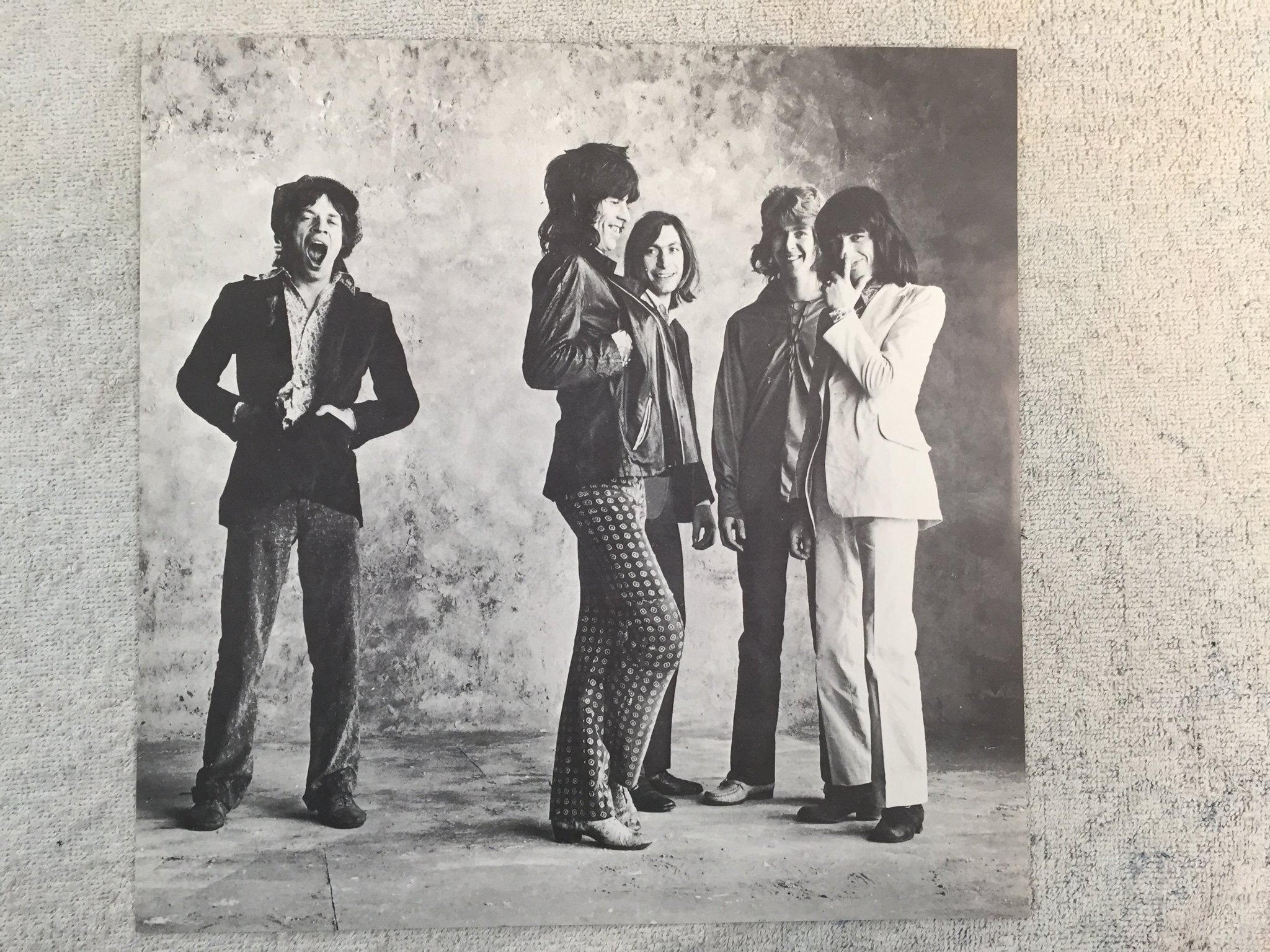 Omslagsbild för skivan THE ROLLING STONES sticky fingers LP GEMA 1C 064-63152 Andy Warhol cover art