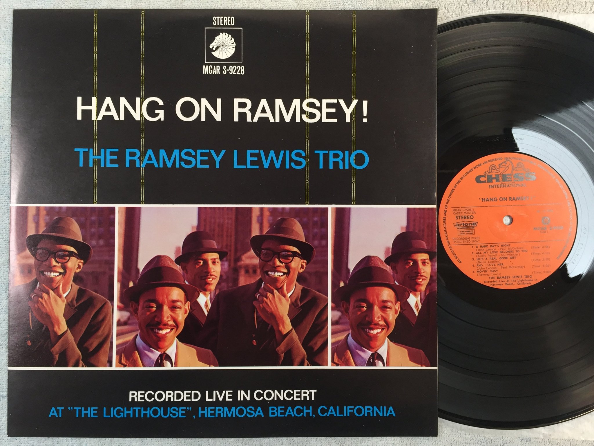 Omslagsbild för skivan RAMSEY LEWIS hang on Ramsey LP Hol CHESS MGAR S-9228