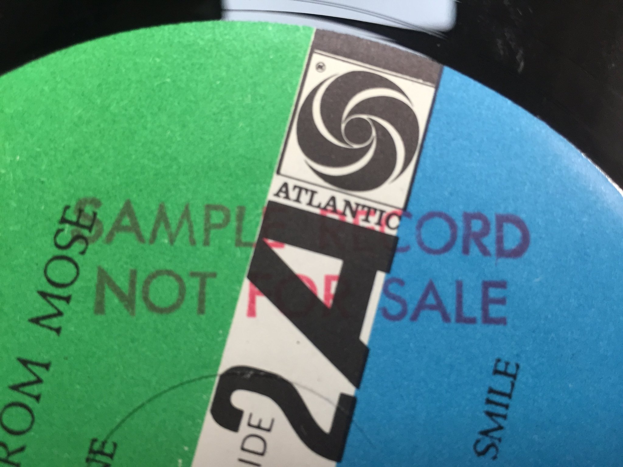 Omslagsbild för skivan MOSE ALLISON The Word From Mose LP -64 US ATLANTIC SD 1424