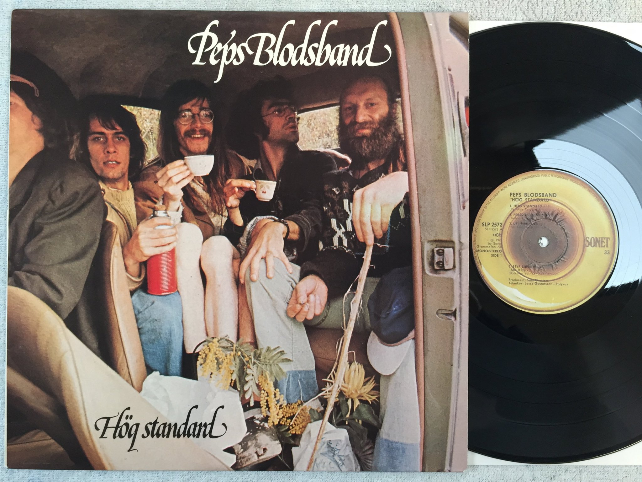 Omslagsbild för skivan PEPS PERSON hög standard LP -75 Swe SONET SLP 2572