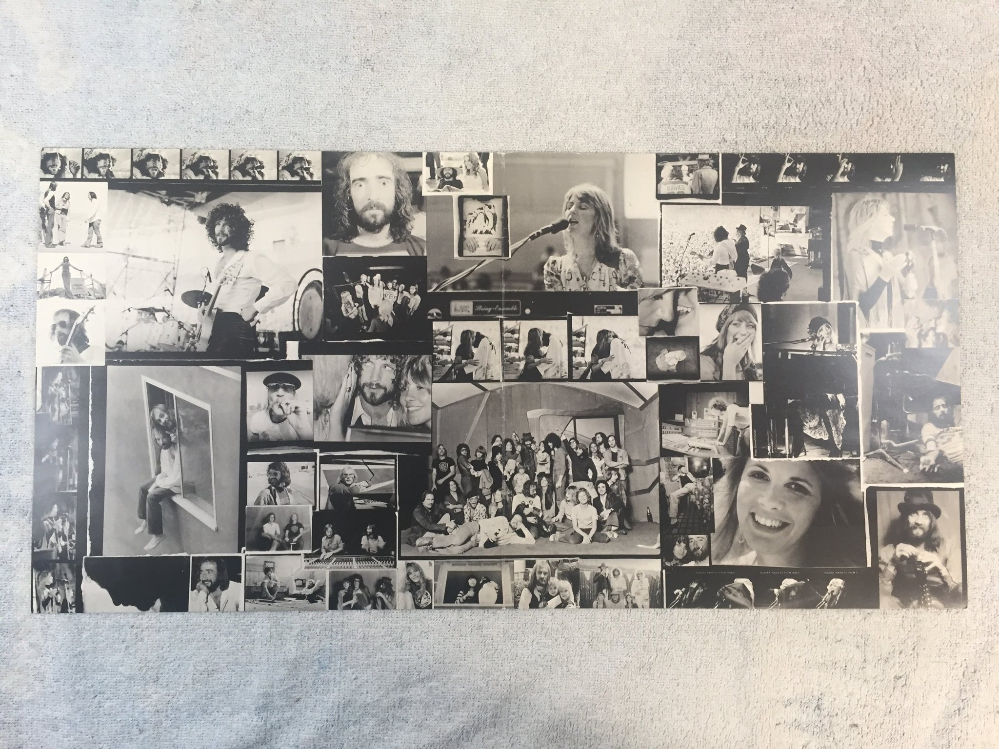 Omslagsbild för skivan FLEETWOOD MAC rumours LP -77 Swe WARNER BSK 3010