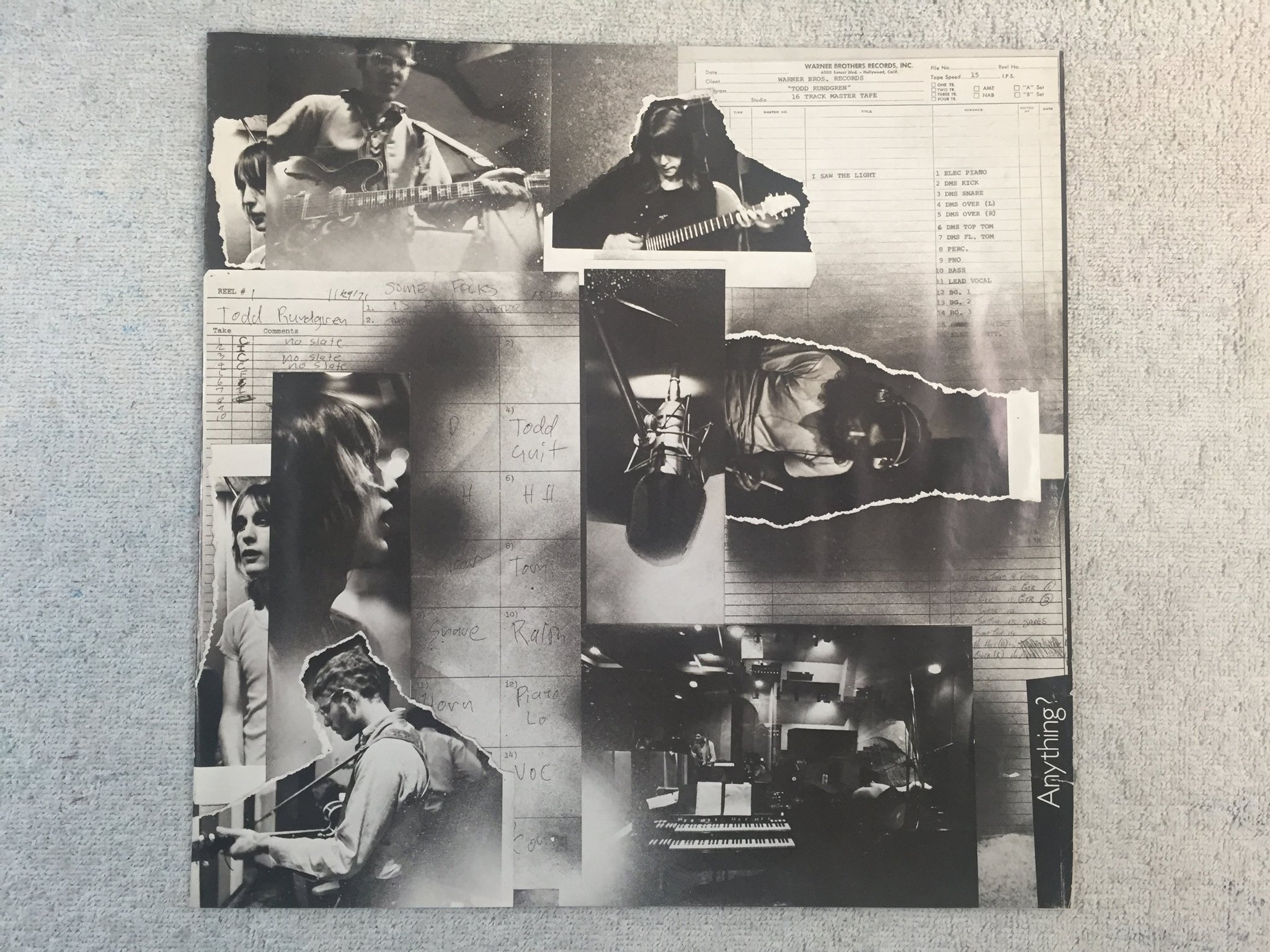 Omslagsbild för skivan TODD RUNDGREN something 2xLP -72 US BEARSVILLE 2BX 2066